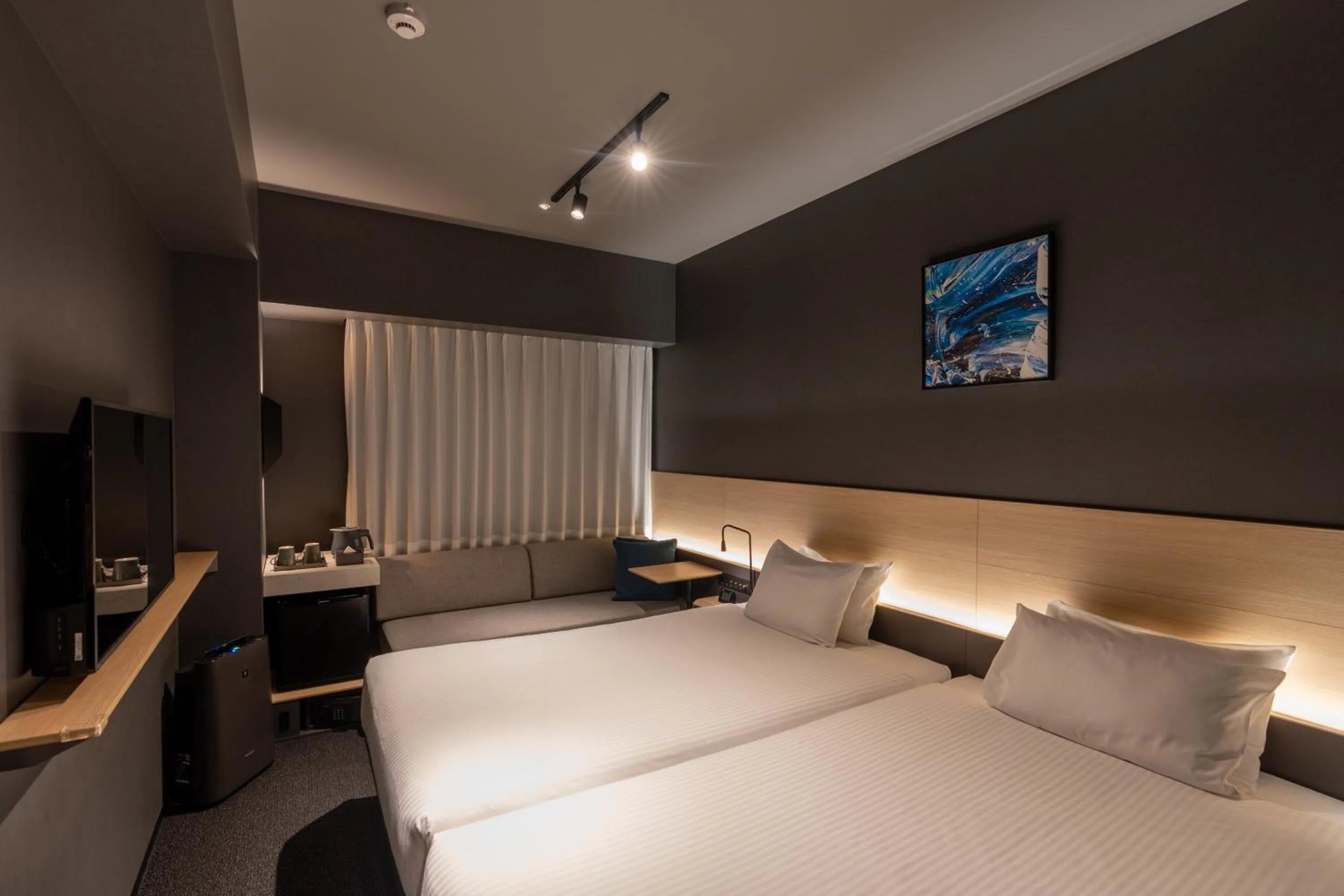 Bed in Grids Premium Hotel Kumamoto