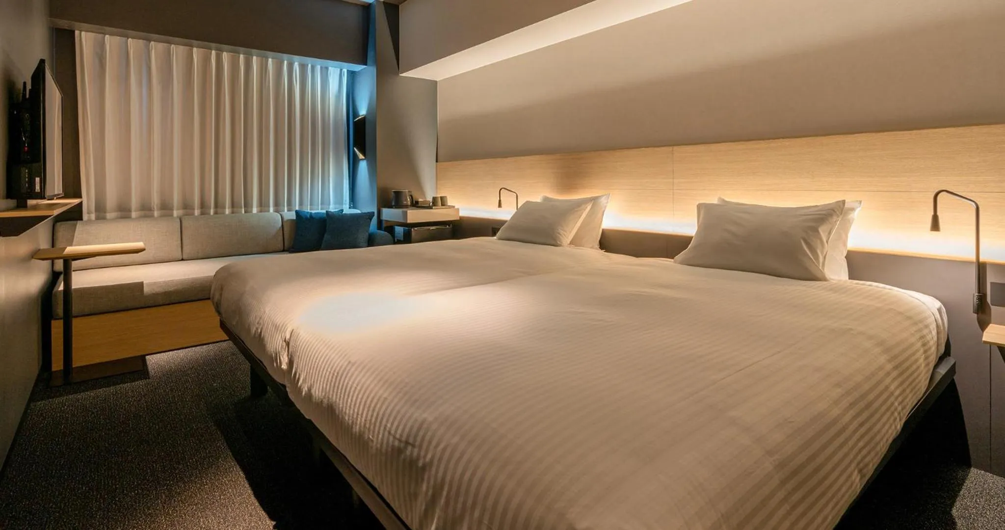 Bed in Grids Premium Hotel Kumamoto