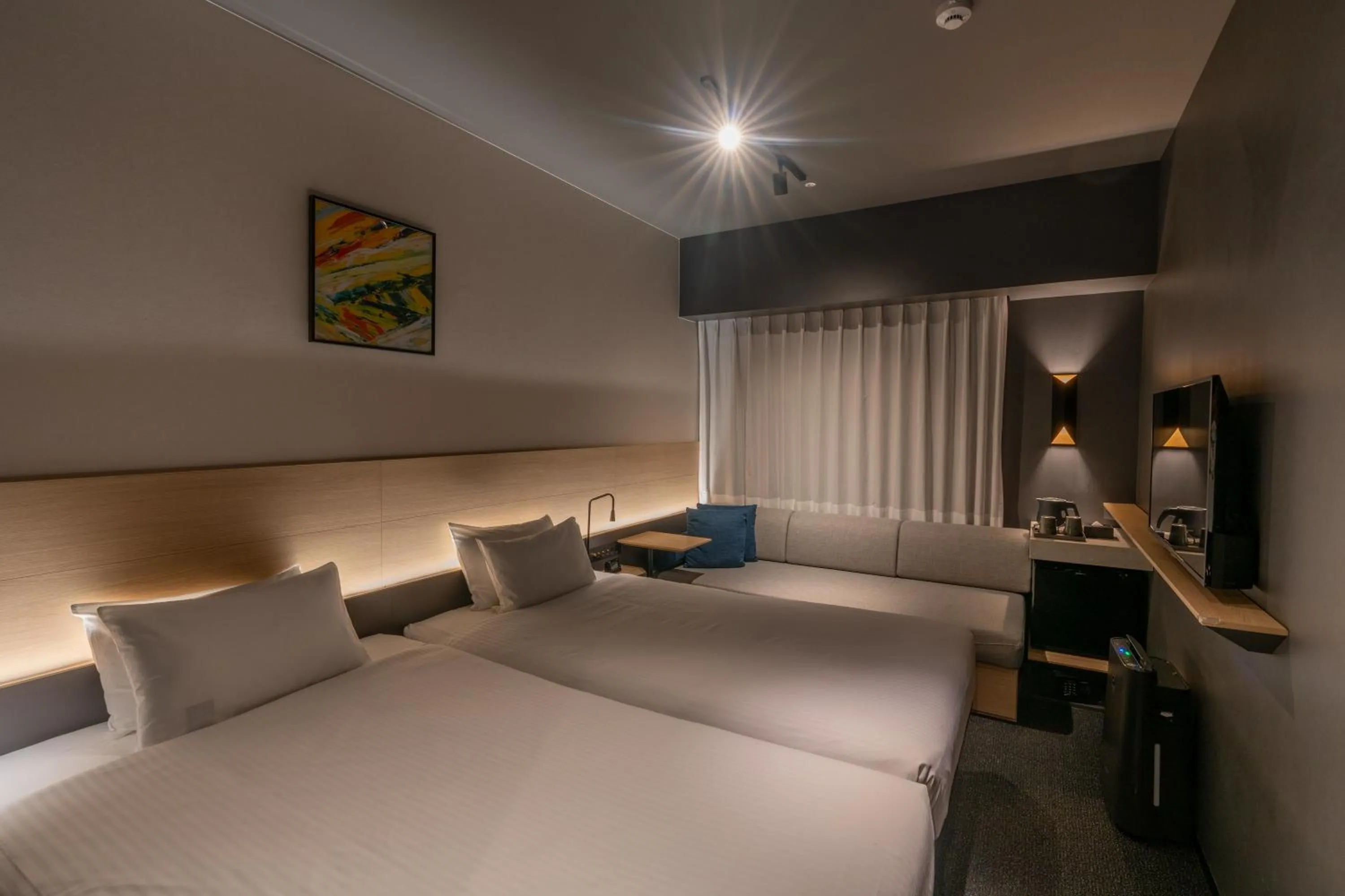 Bed in Grids Premium Hotel Kumamoto