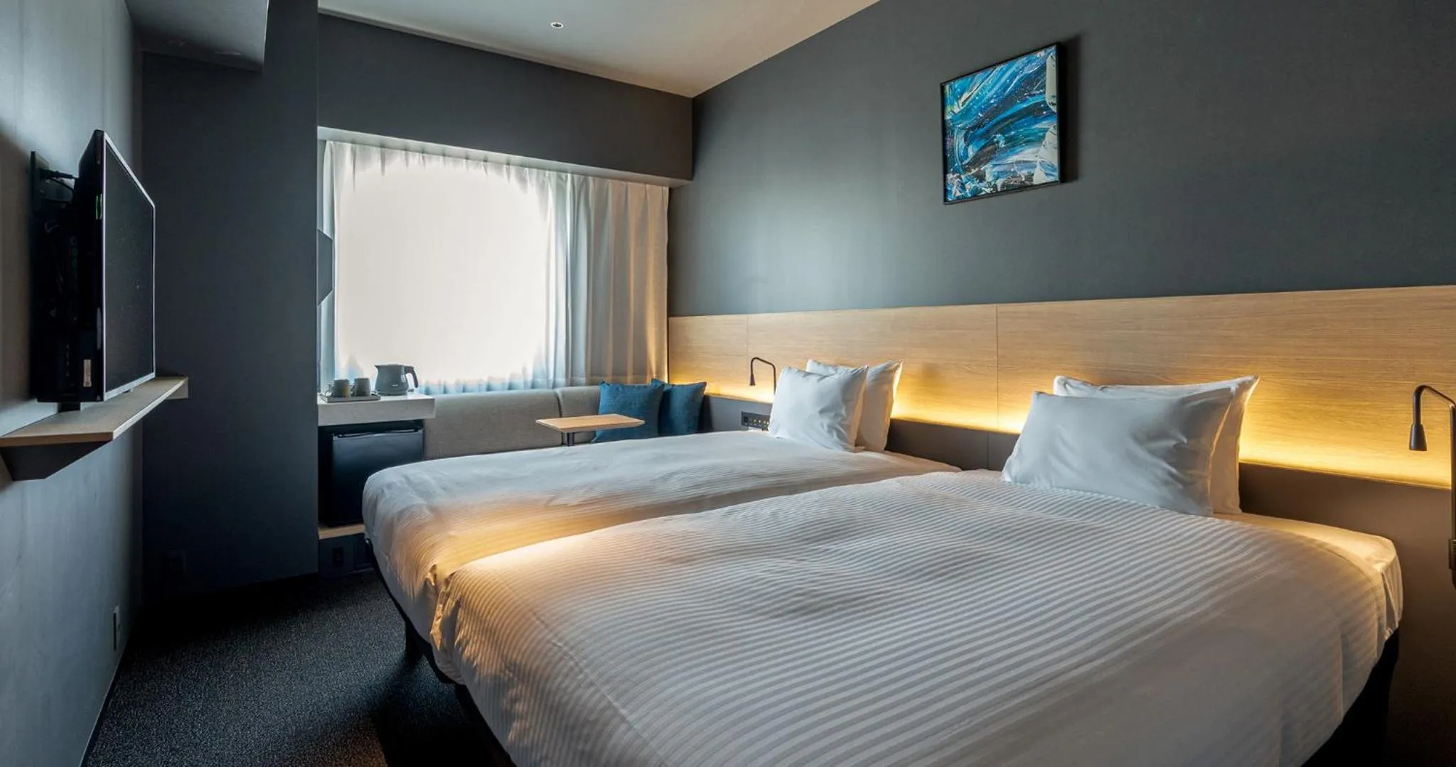 Bed in Grids Premium Hotel Kumamoto