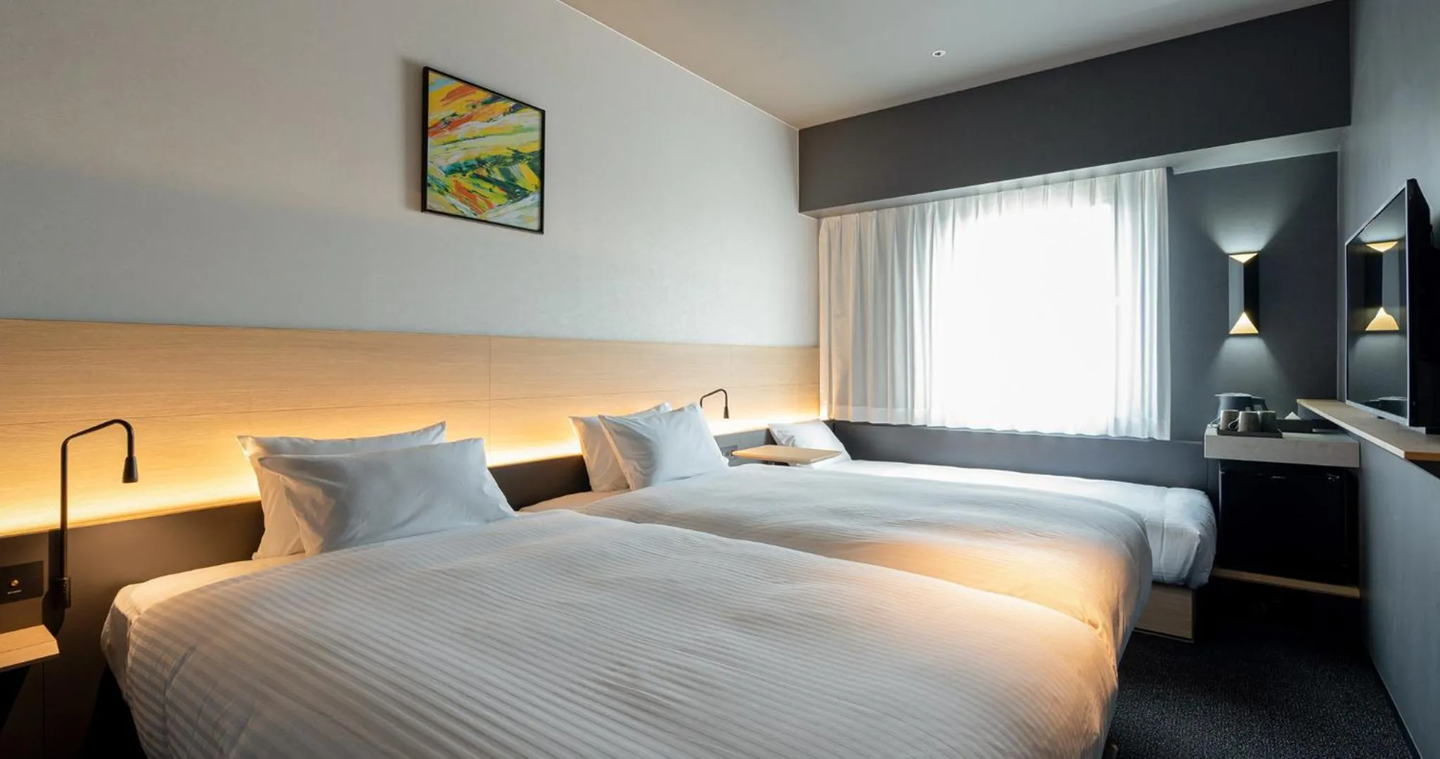 Bed in Grids Premium Hotel Kumamoto