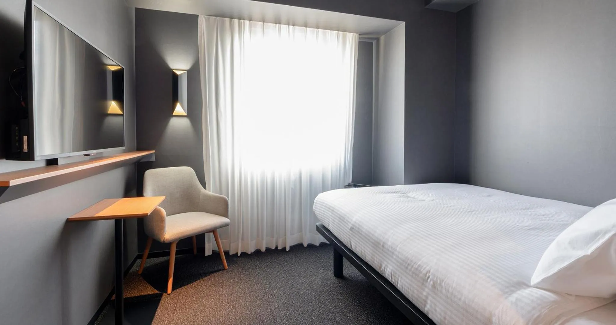Photo of the whole room, Bed in Grids Premium Hotel Kumamoto