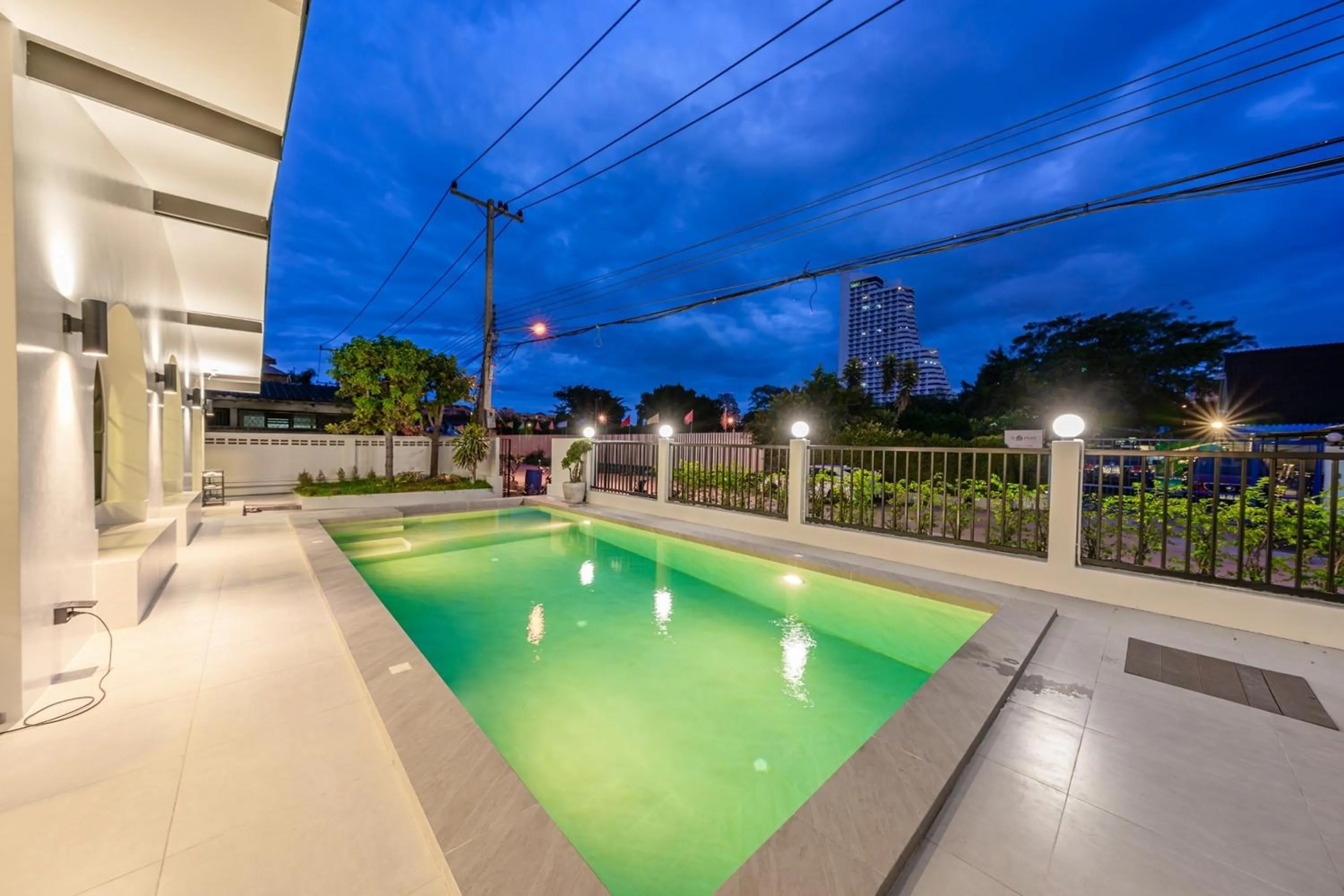 Swimming pool in The 38 Pool Villas Pattaya