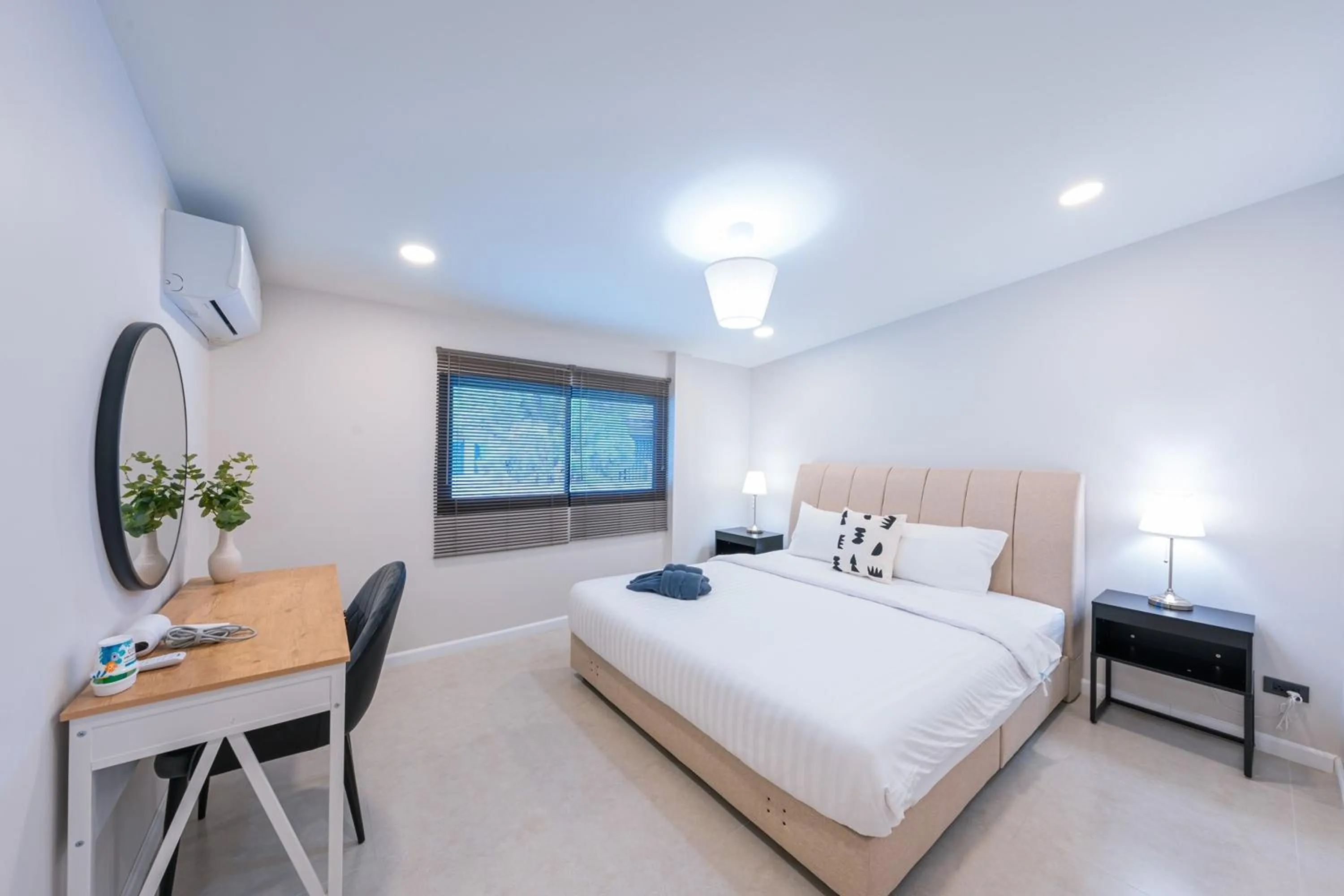 Bedroom, Bed in The 38 Pool Villas Pattaya