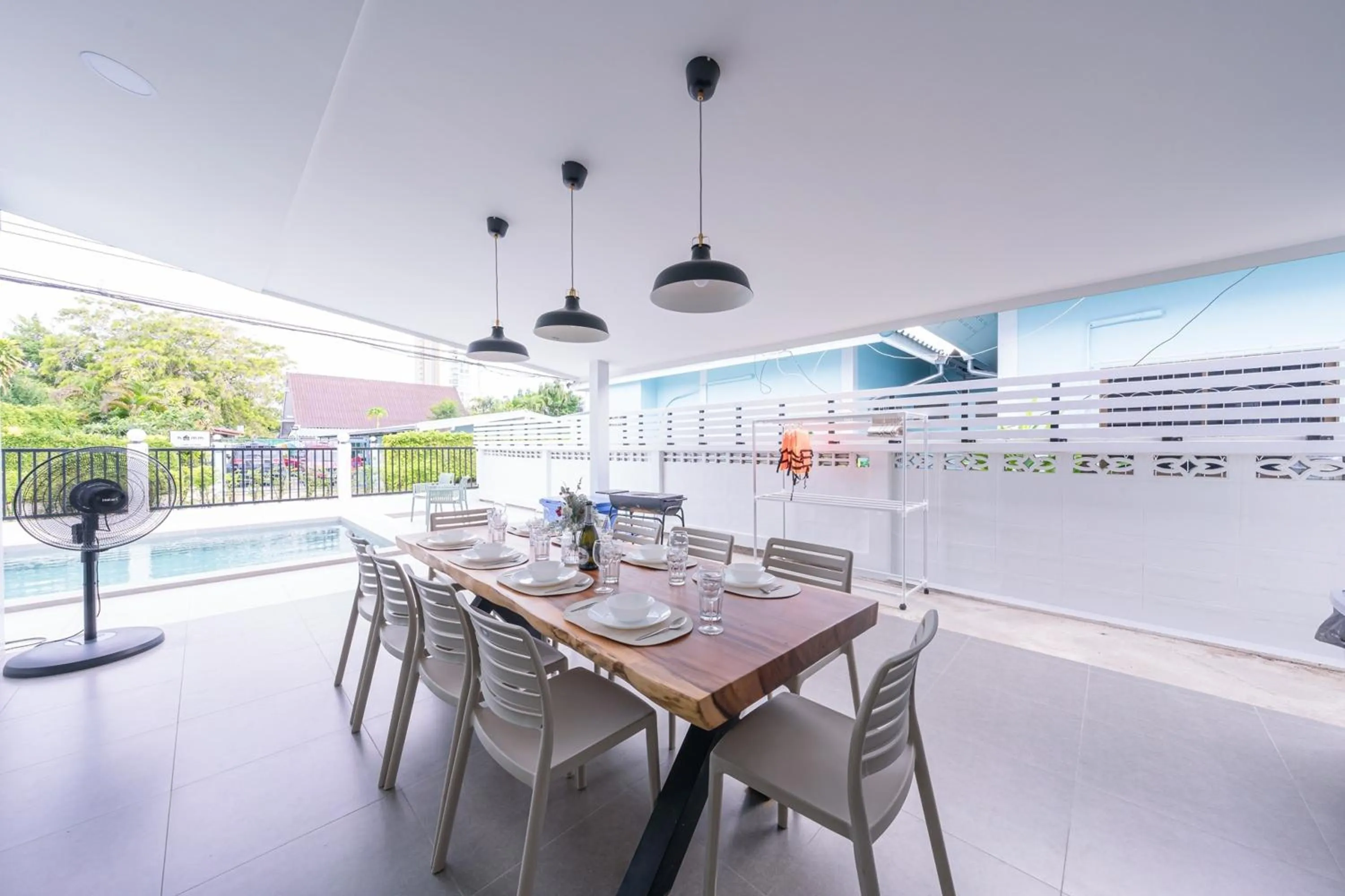 Area and facilities in The 38 Pool Villas Pattaya