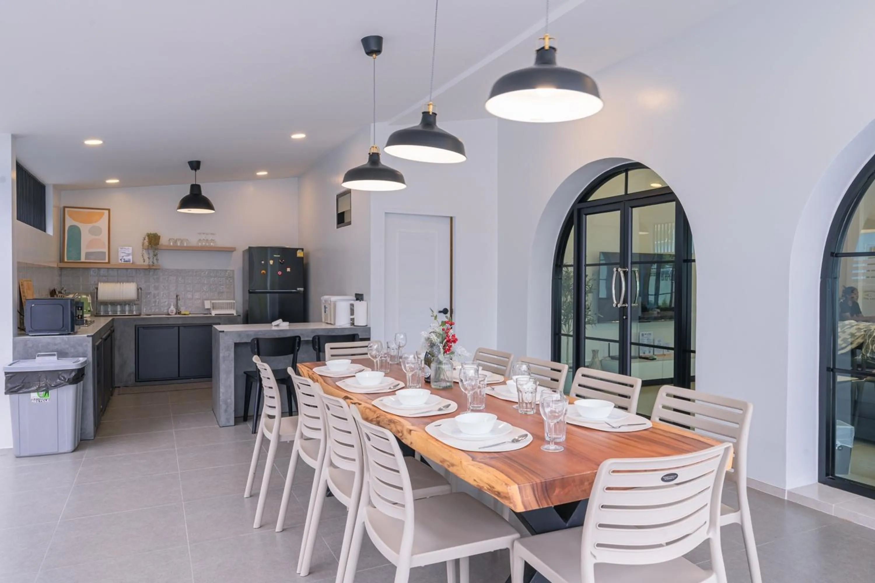 Area and facilities in The 38 Pool Villas Pattaya