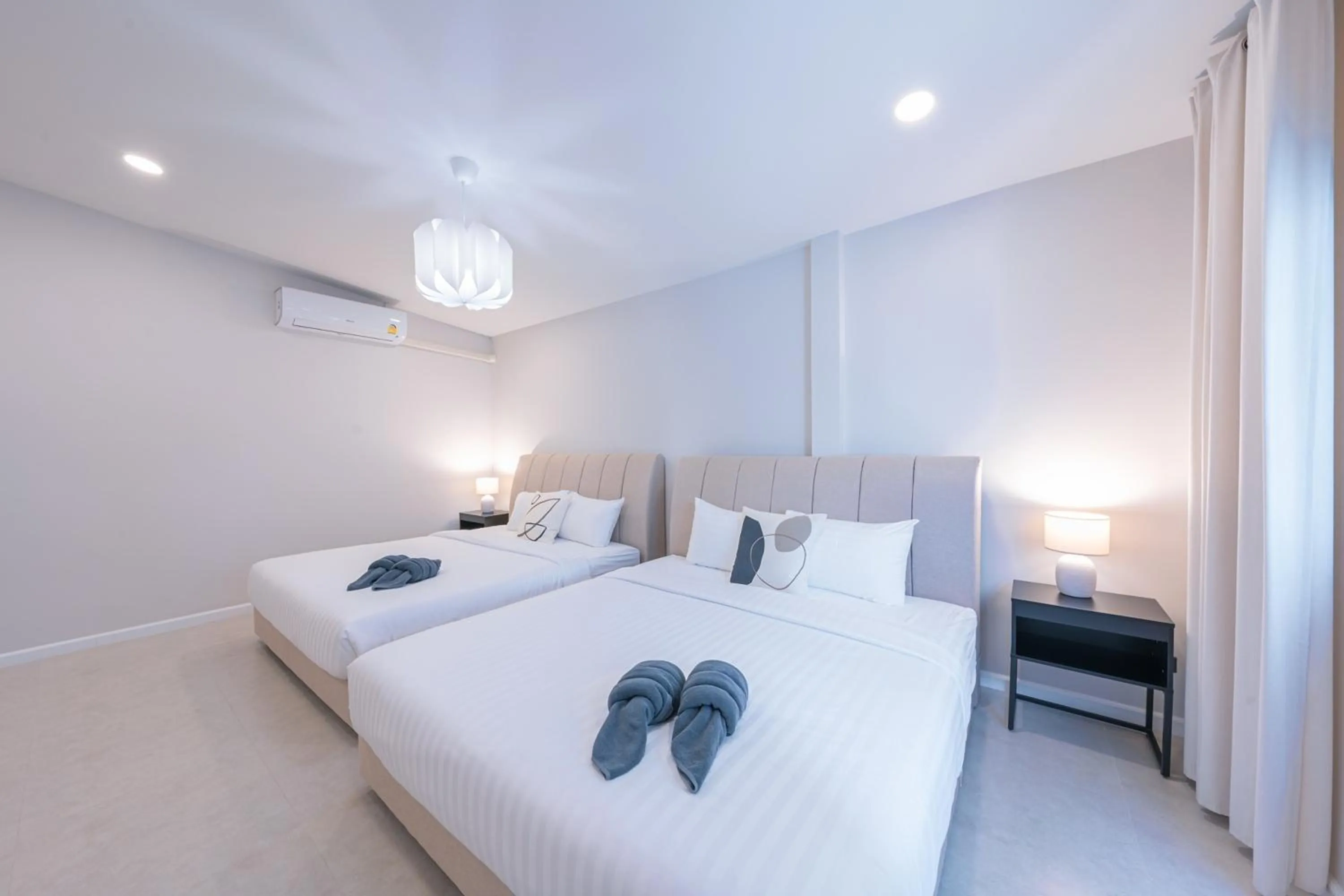 Bed in The 38 Pool Villas Pattaya