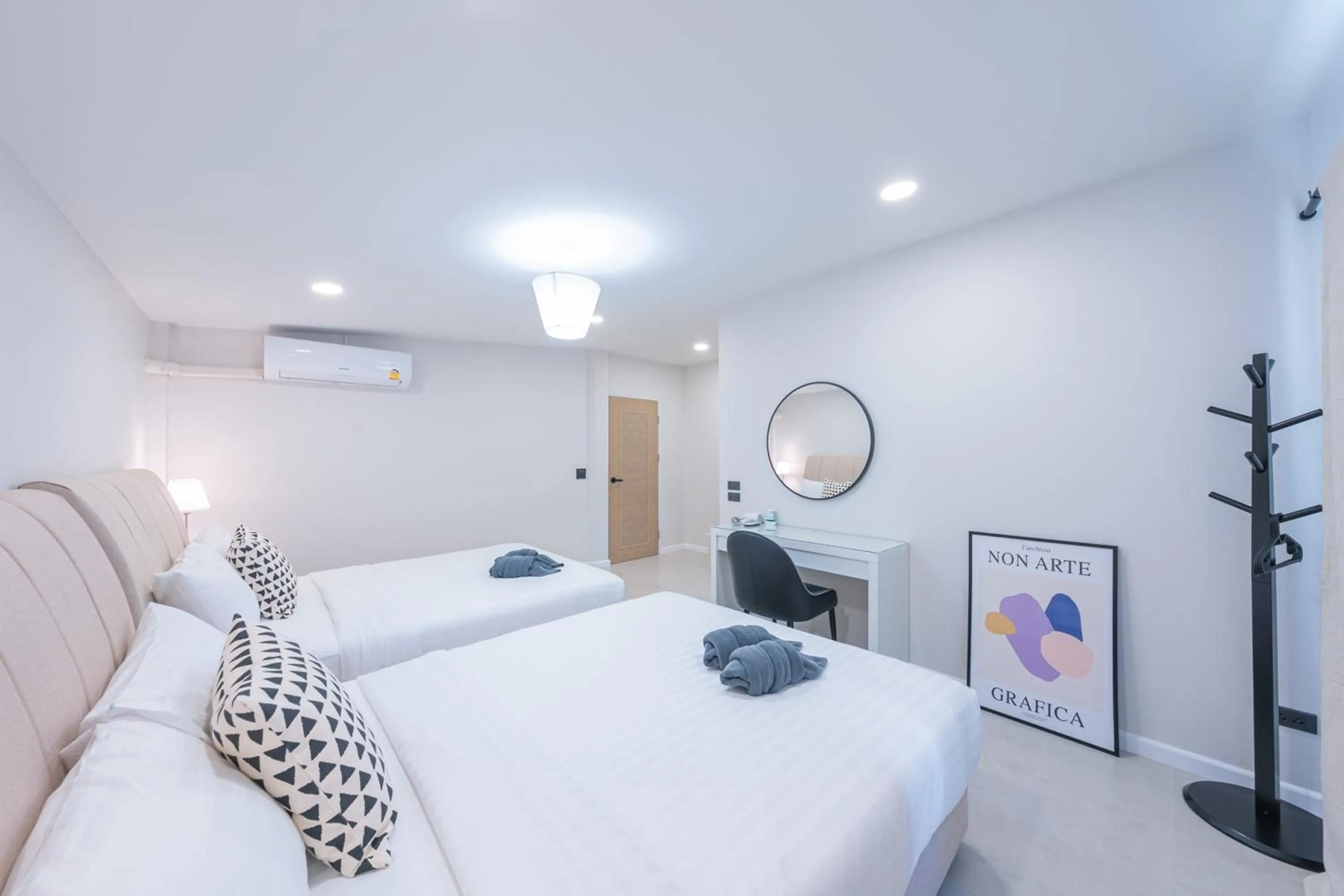 Bedroom, Bed in The 38 Pool Villas Pattaya