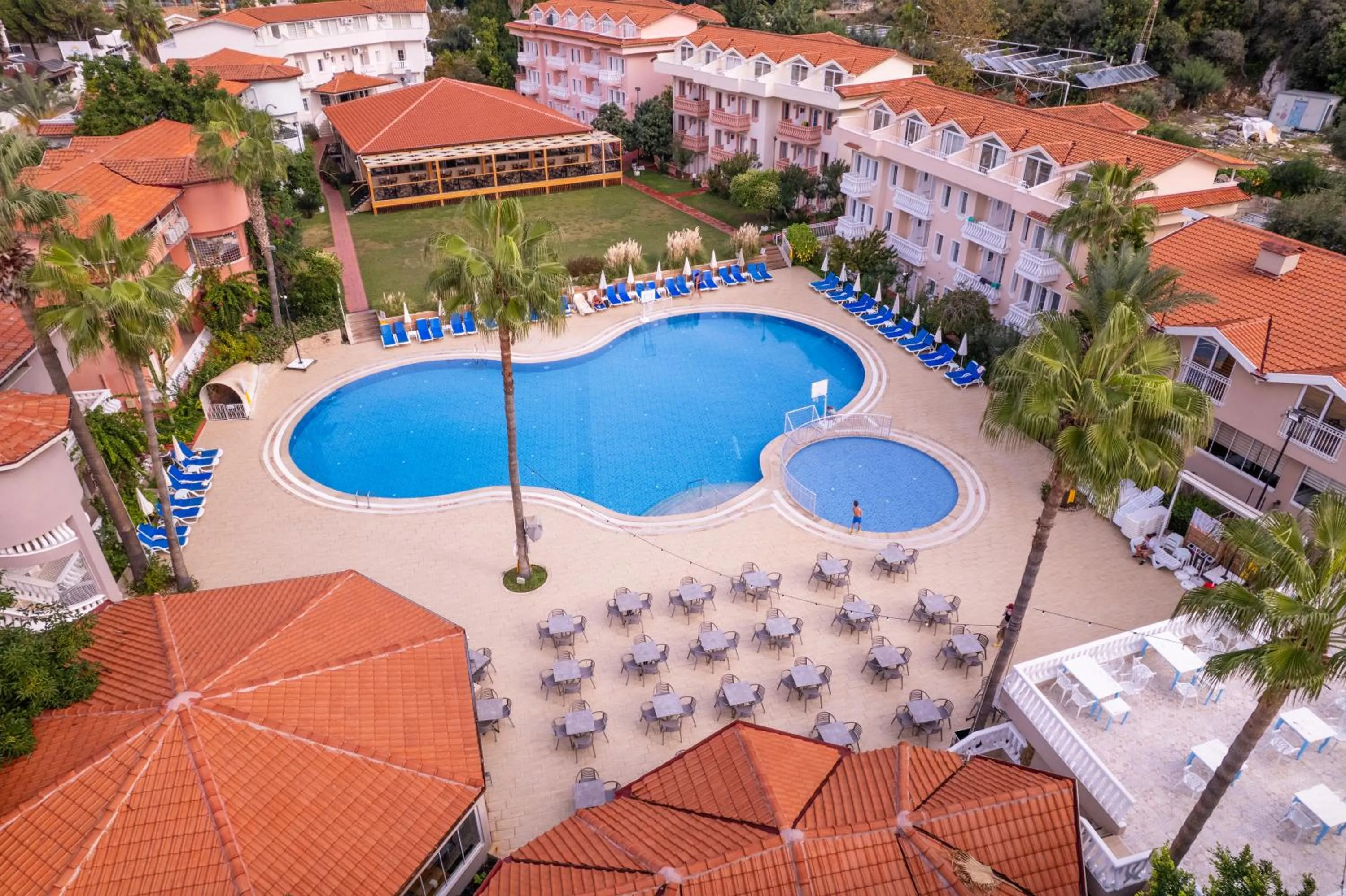 Bird's eye view in Ölüdeniz Turquoise Hotel - All Inclusive