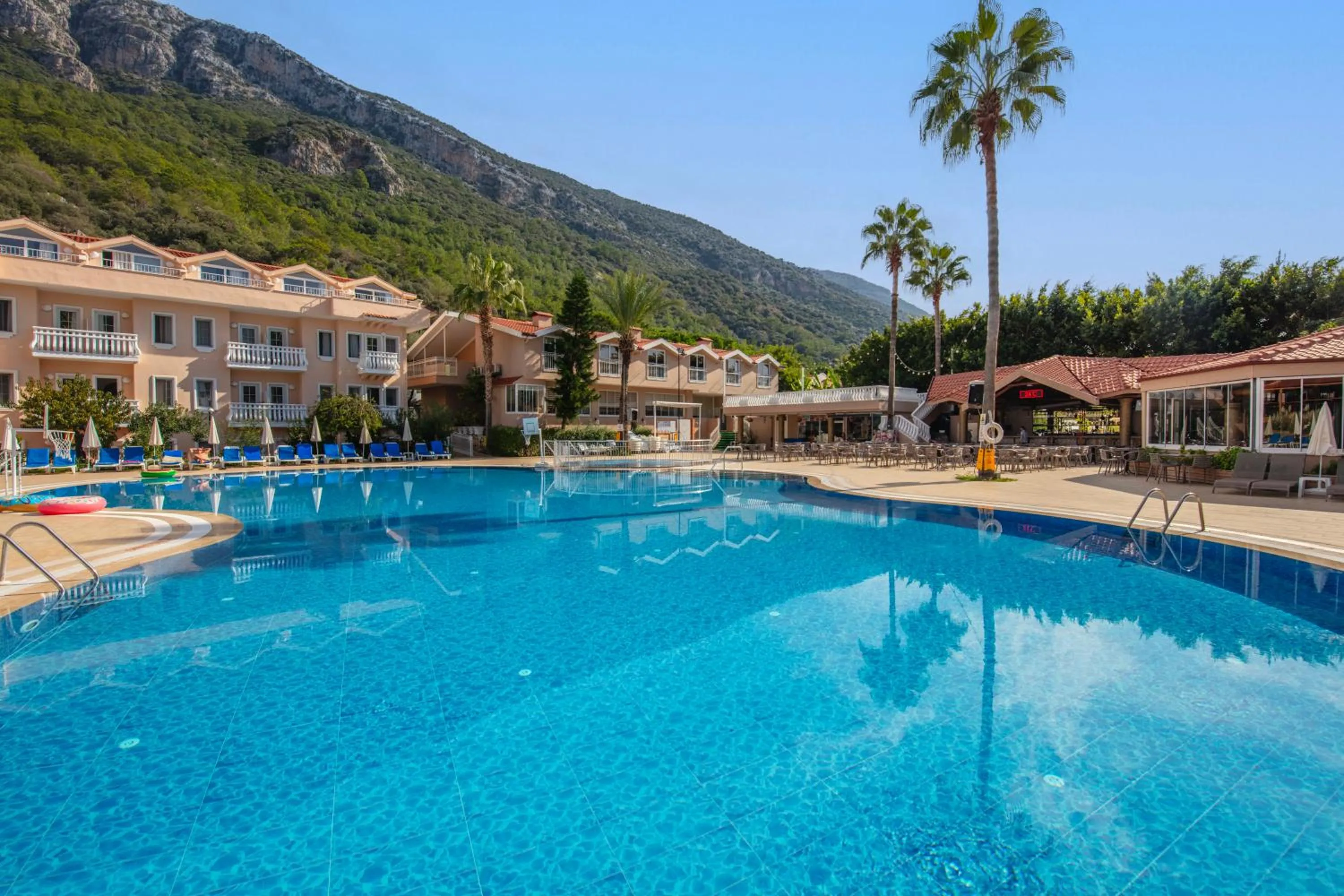 Pool view in Ölüdeniz Turquoise Hotel - All Inclusive