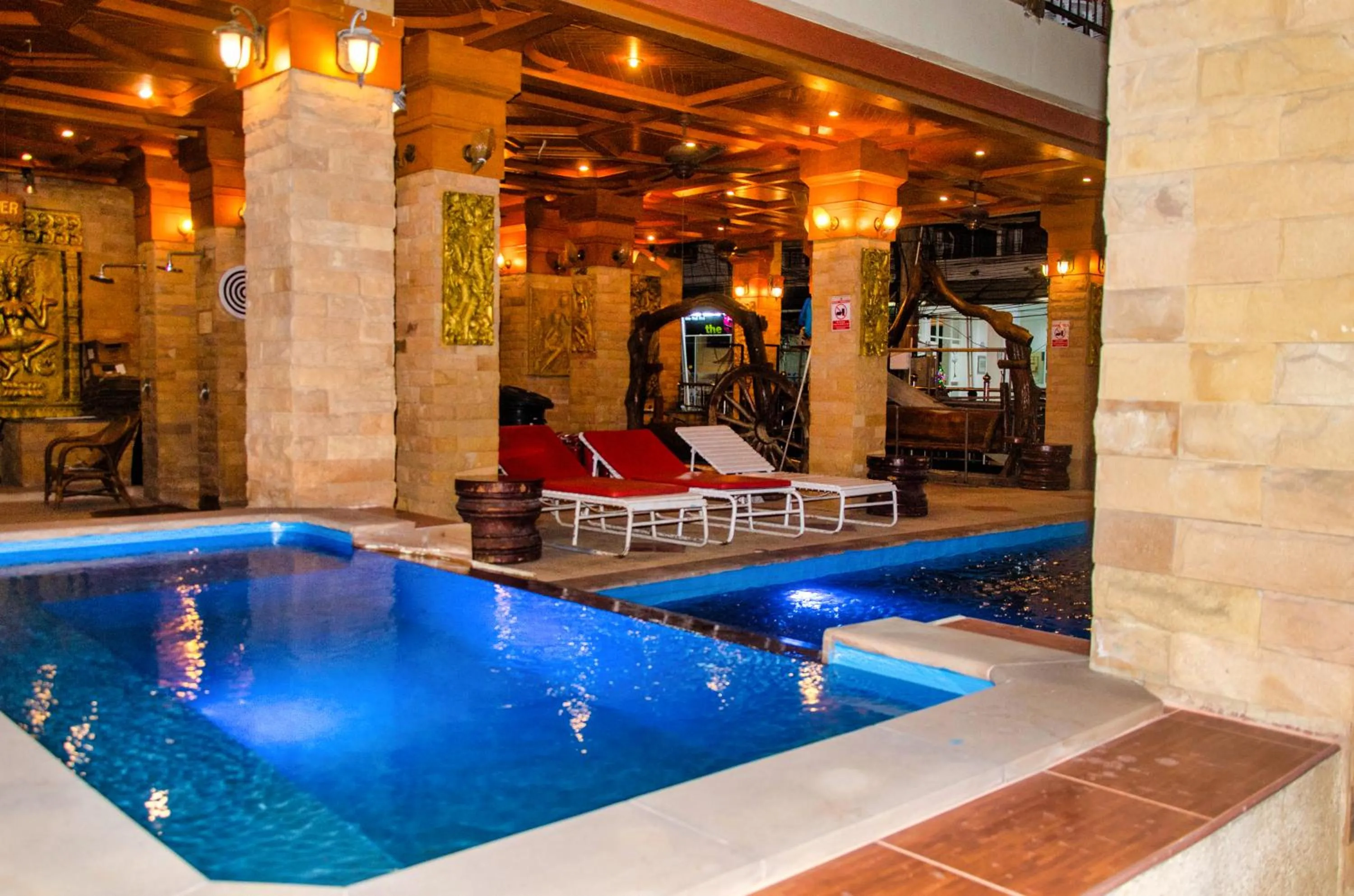 Pool view in Diva Patong Hotel