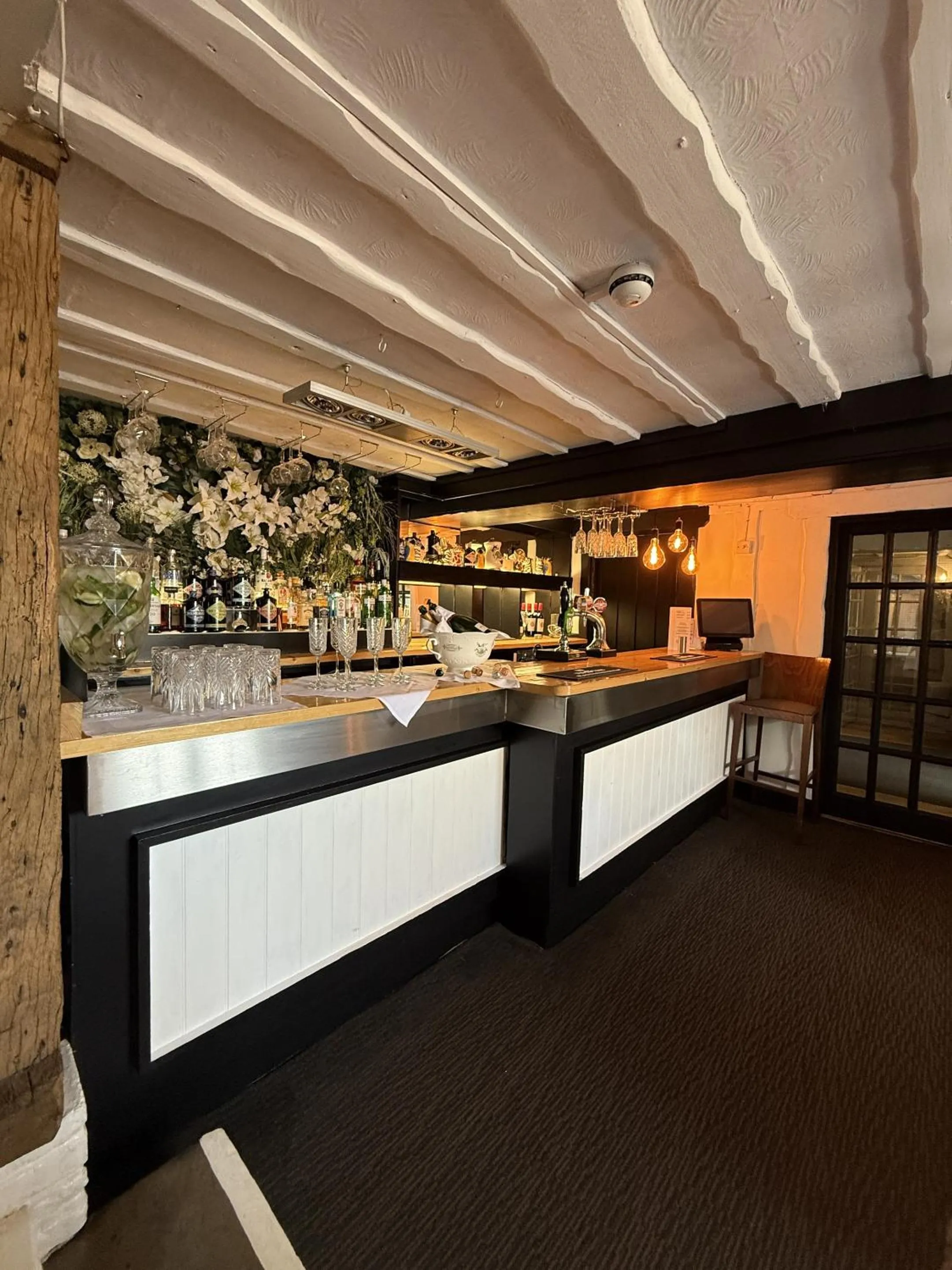 Dining area in The Blue Anchor