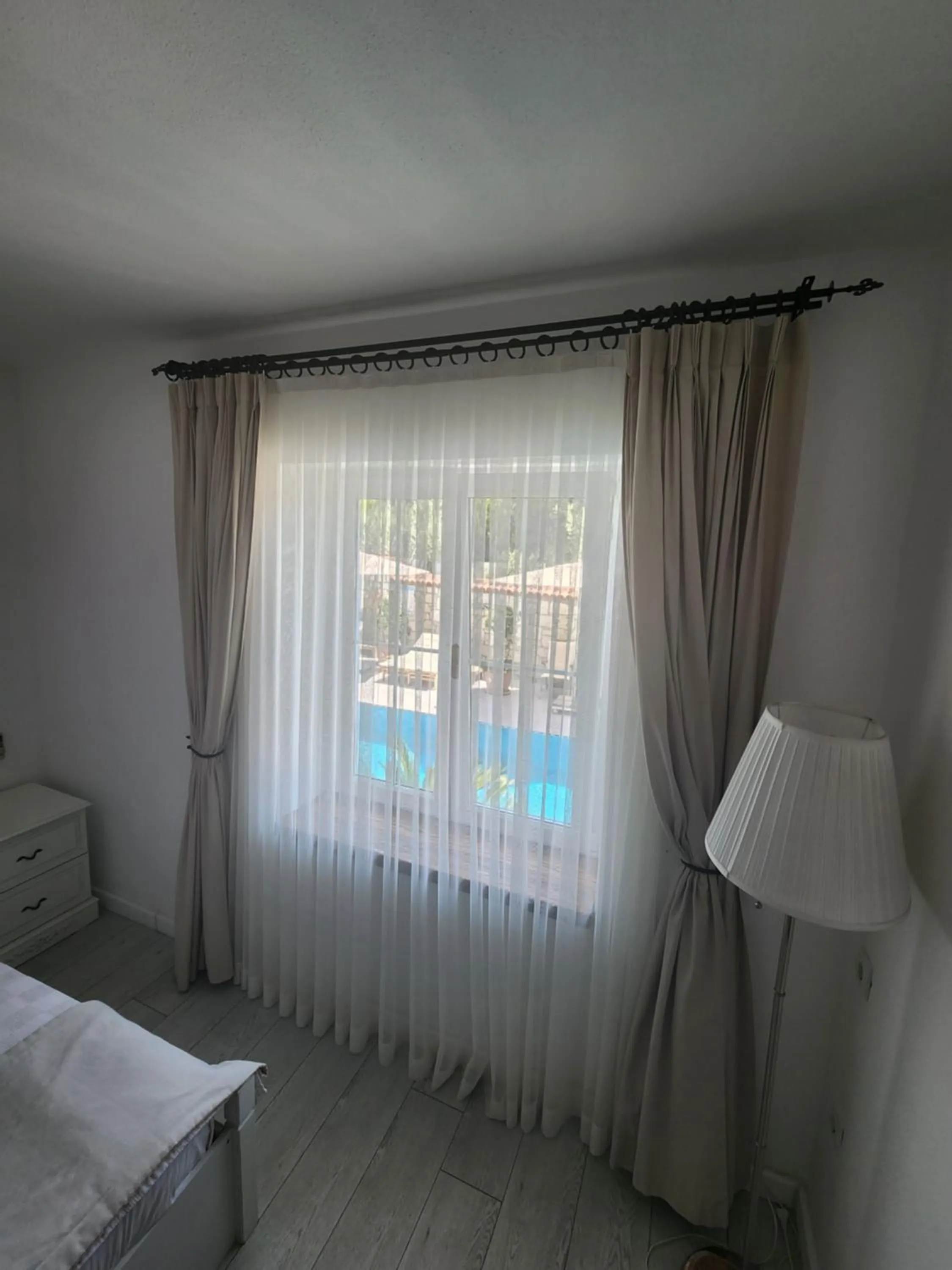 Bed in Tarcin Alacati Hotel