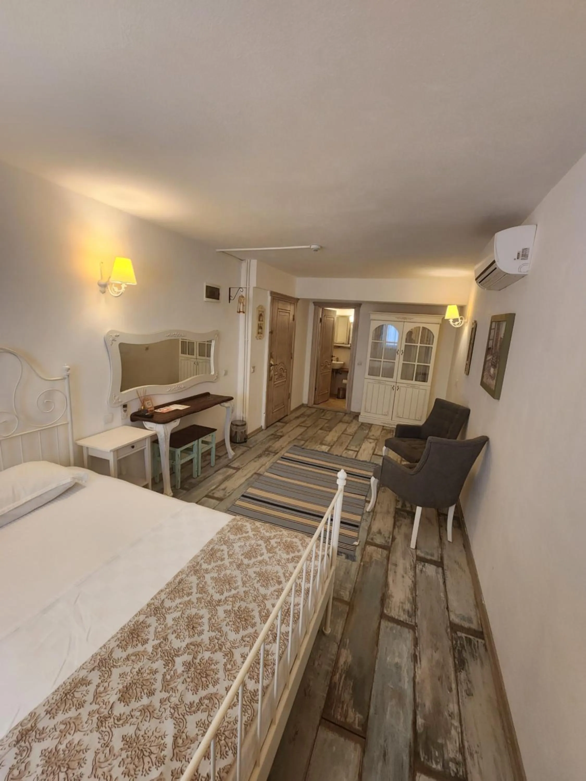 Bed in Tarcin Alacati Hotel