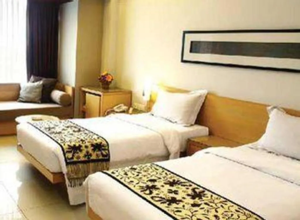 Bed in Mitra Bandung Hotel