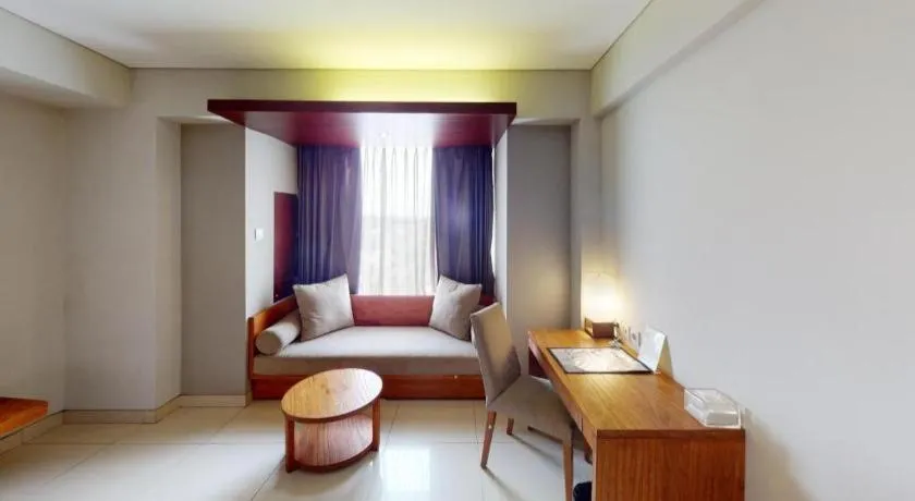 Bed in Mitra Bandung Hotel