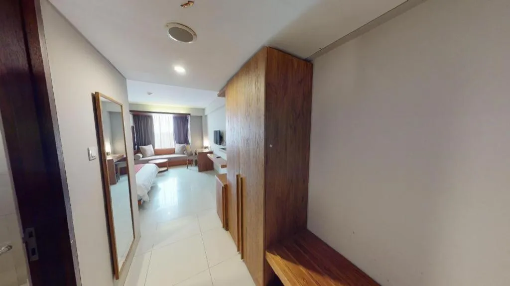 Bed in Mitra Bandung Hotel