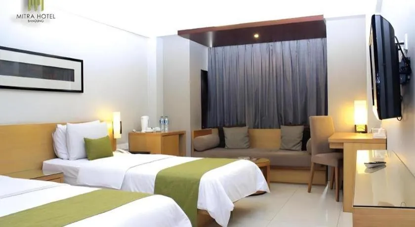 Bed in Mitra Bandung Hotel