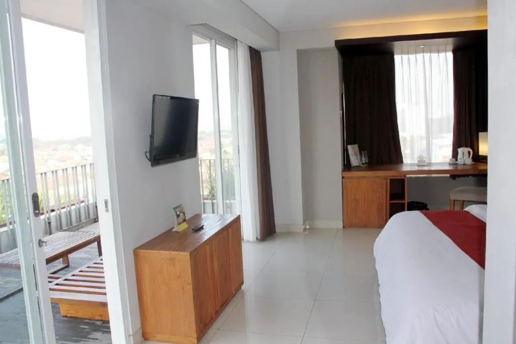 Bed in Mitra Bandung Hotel