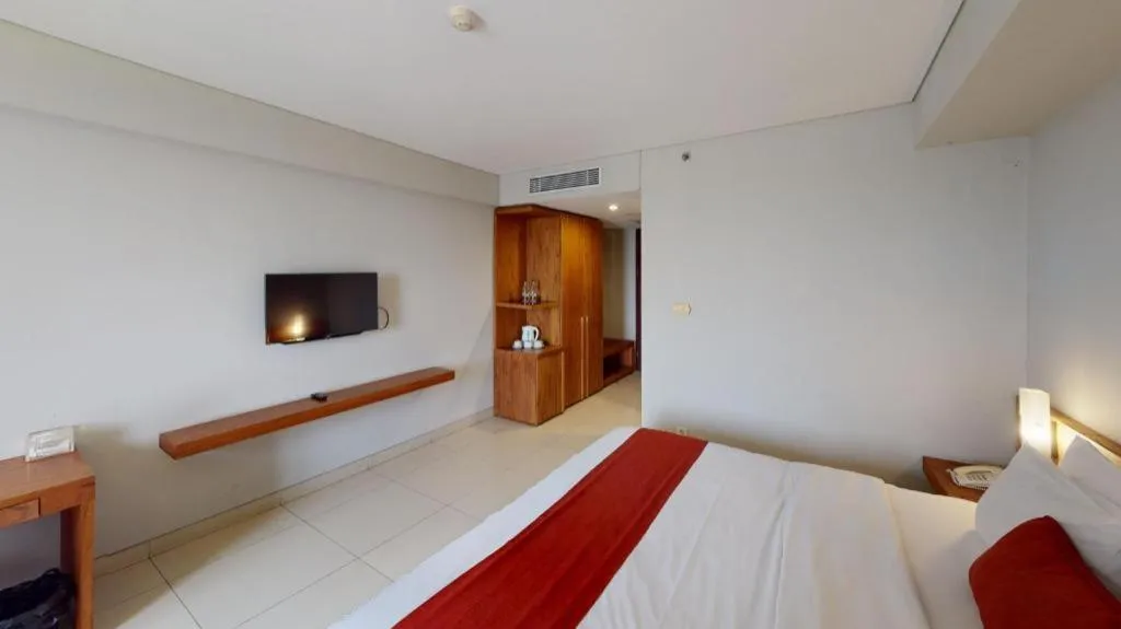 Bed in Mitra Bandung Hotel