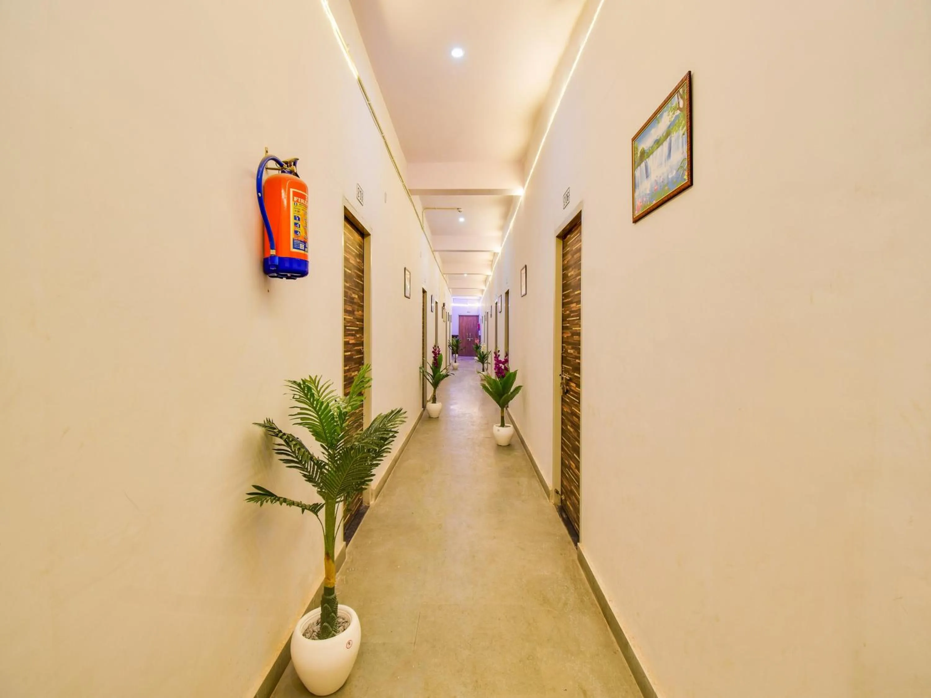 Lobby or reception in Hotel VRINDAVAN