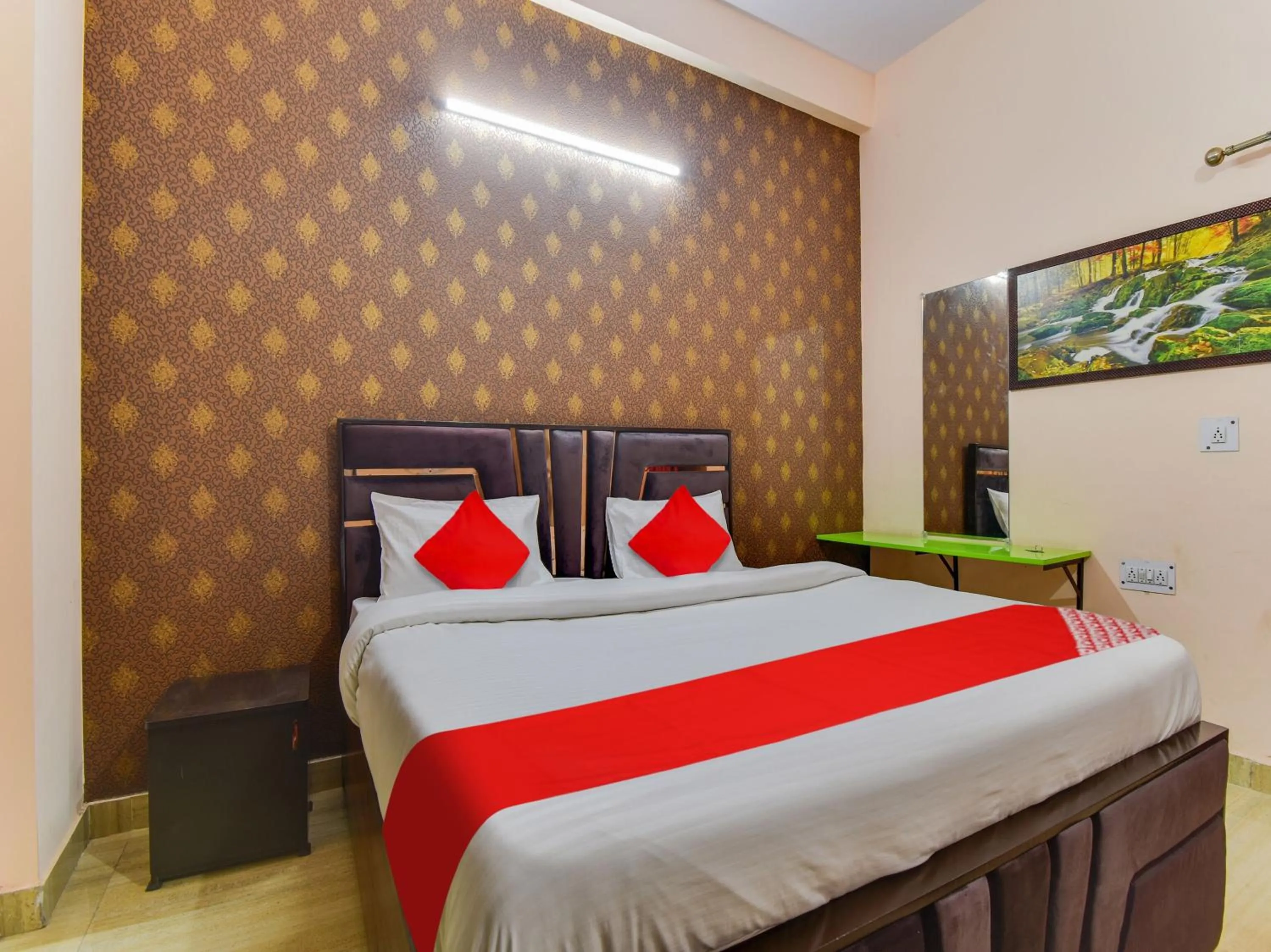 Bedroom in Hotel VRINDAVAN