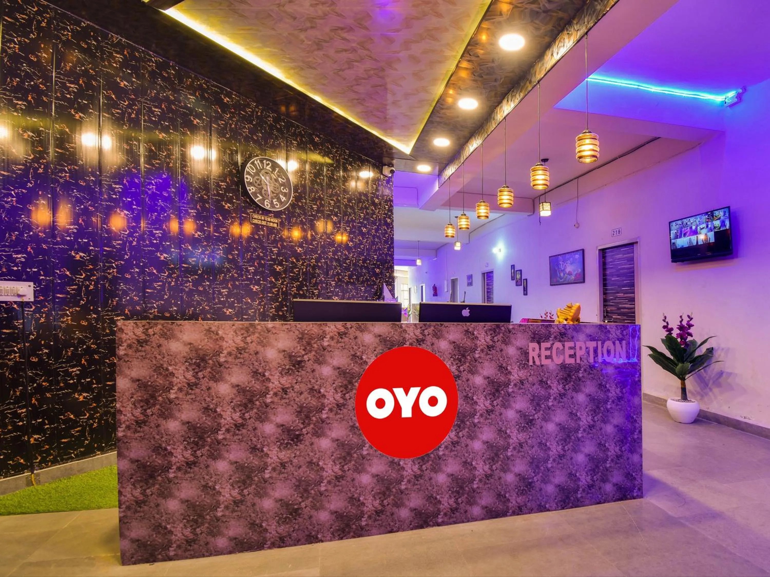 Lobby or reception in Hotel VRINDAVAN