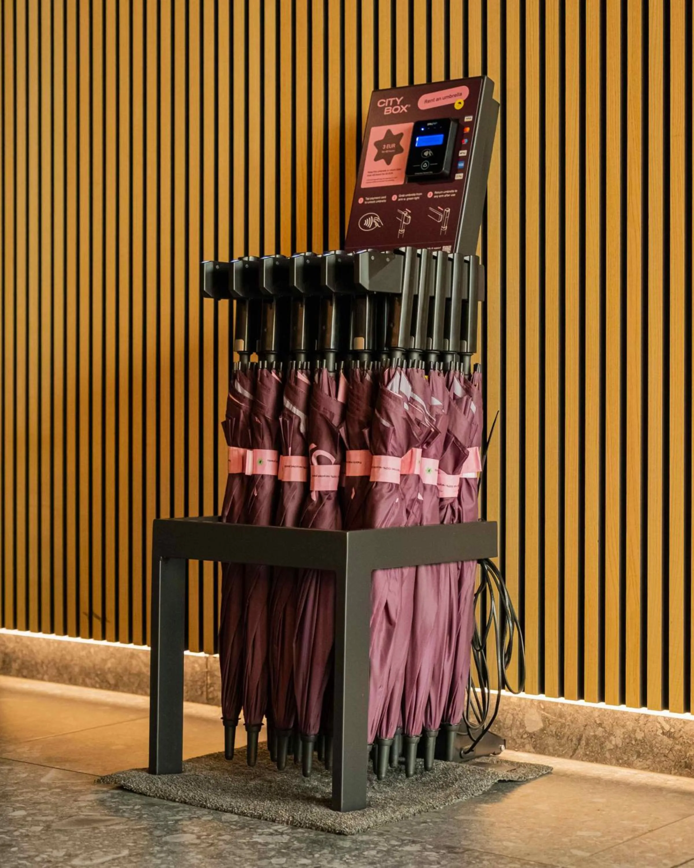 Decorative detail in Citybox Helsinki