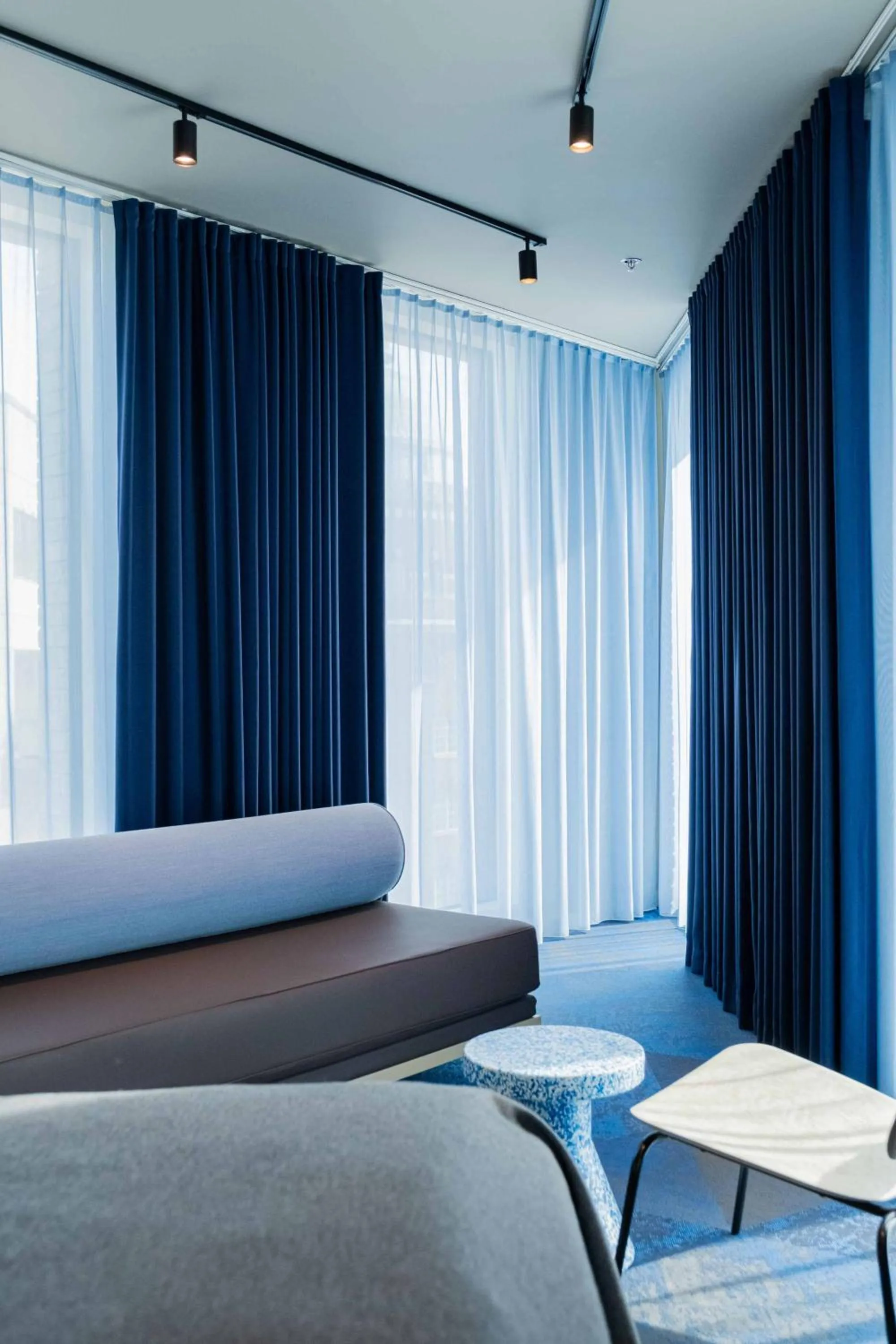 Decorative detail, Bed in Citybox Helsinki