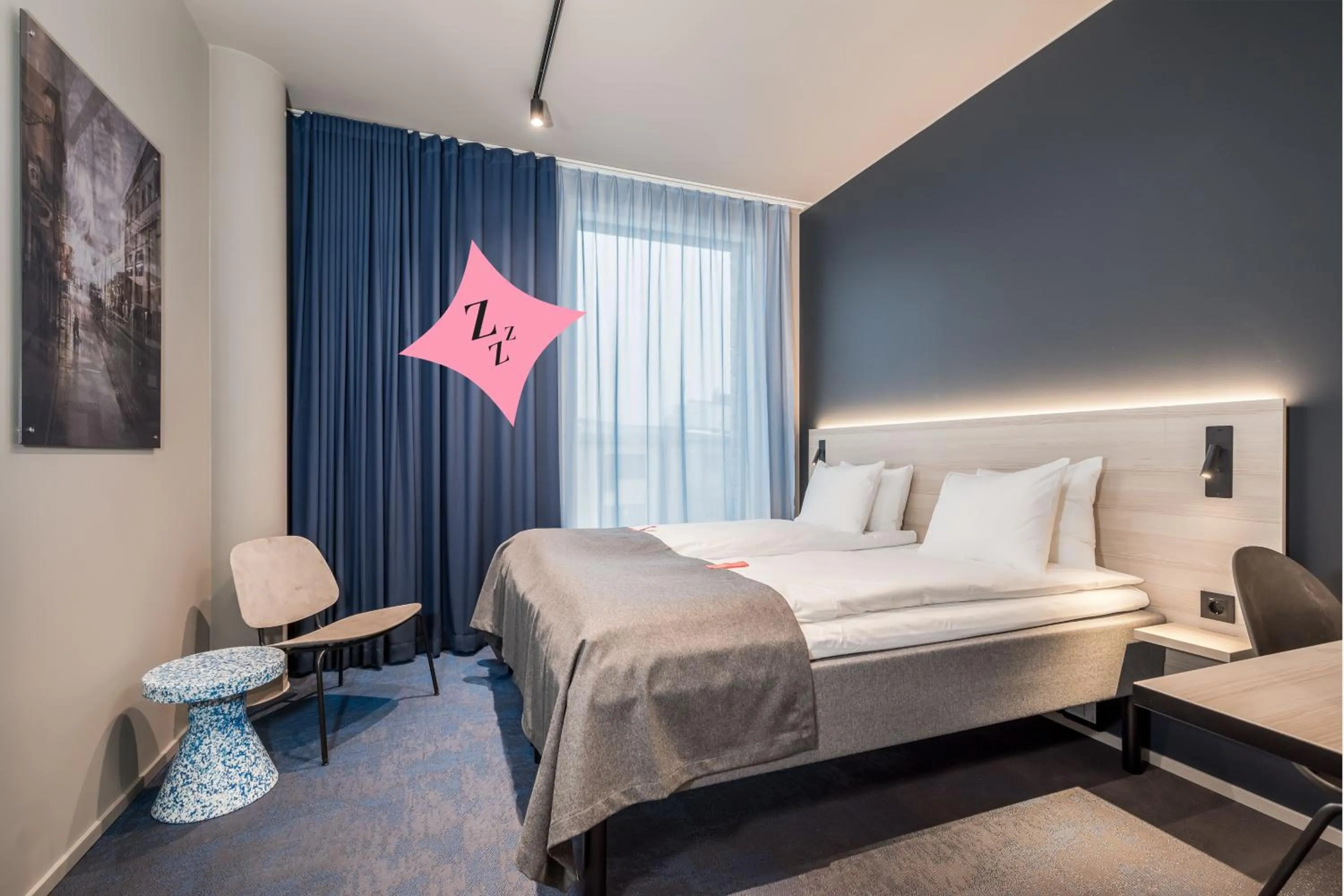 Bed in Citybox Helsinki