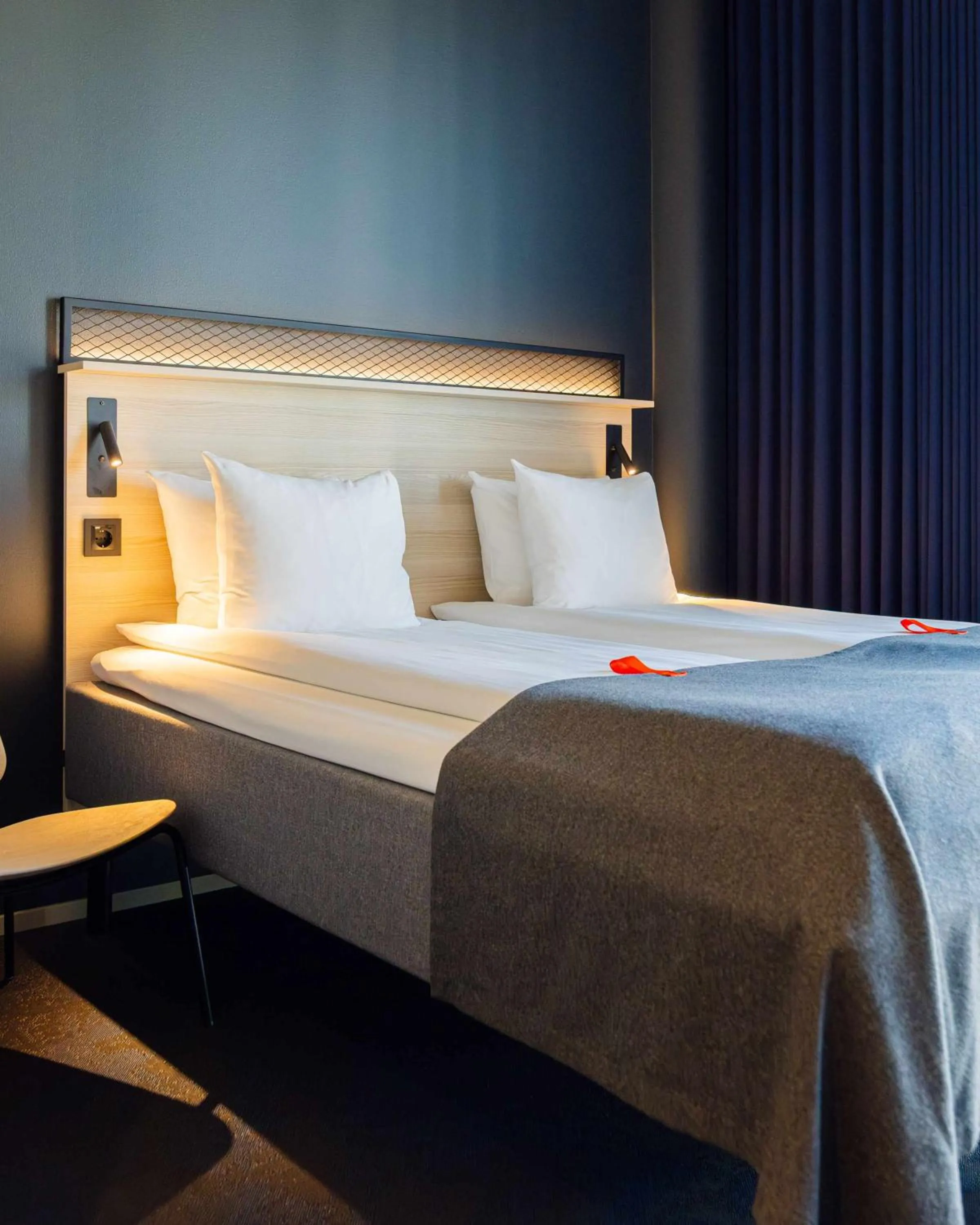 Bed in Citybox Helsinki