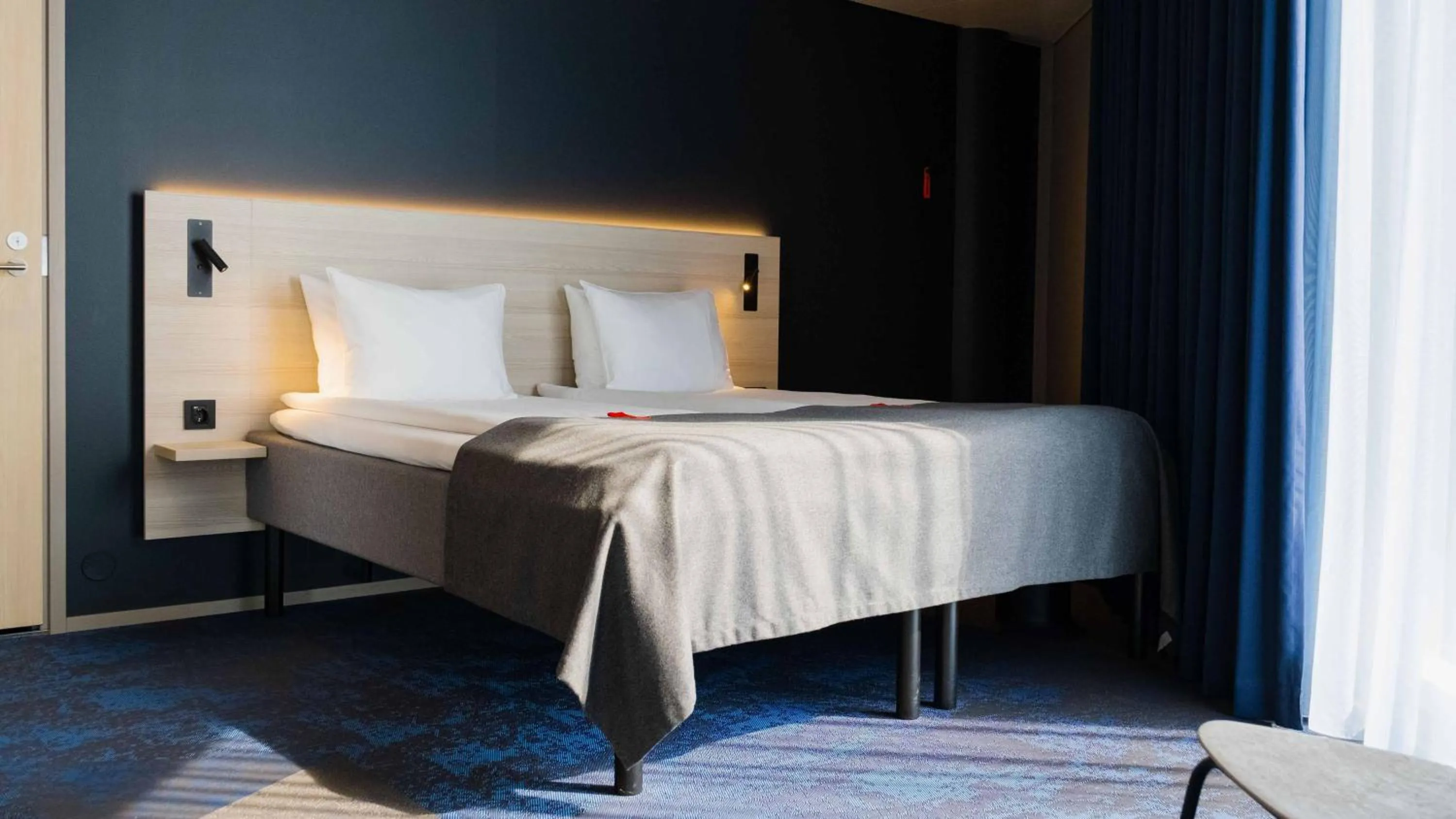 Bed in Citybox Helsinki