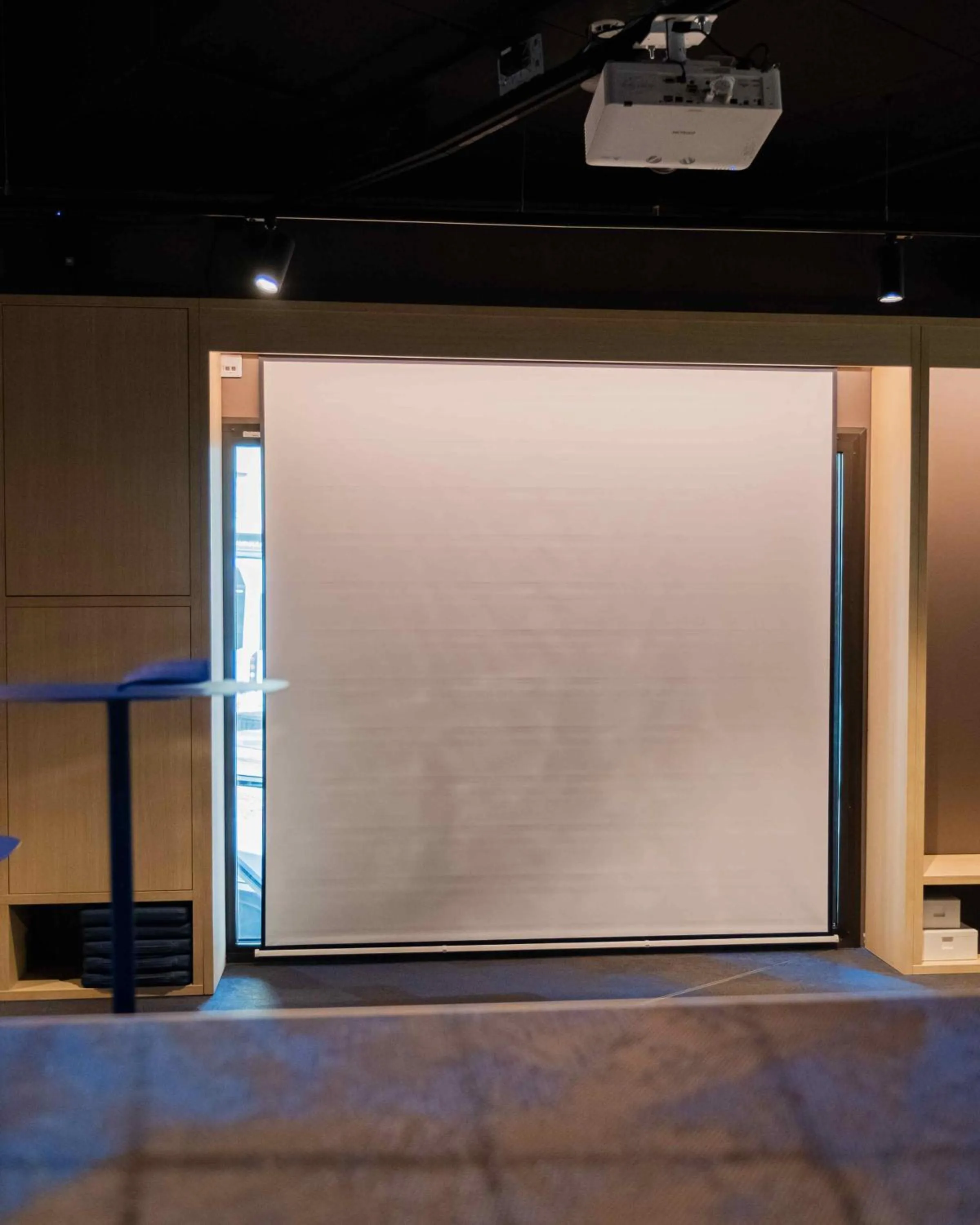 Seating area in Citybox Helsinki