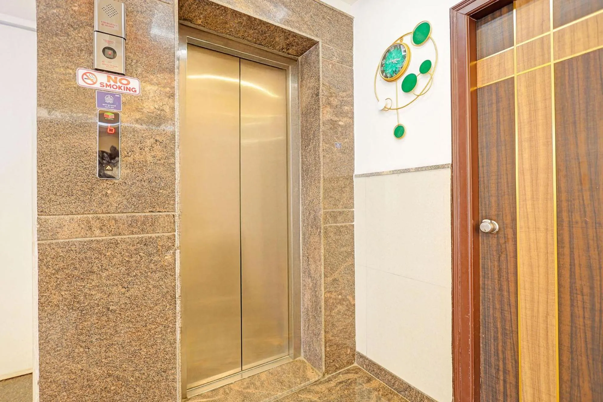 elevator in FabHotel Marella Grand Inn
