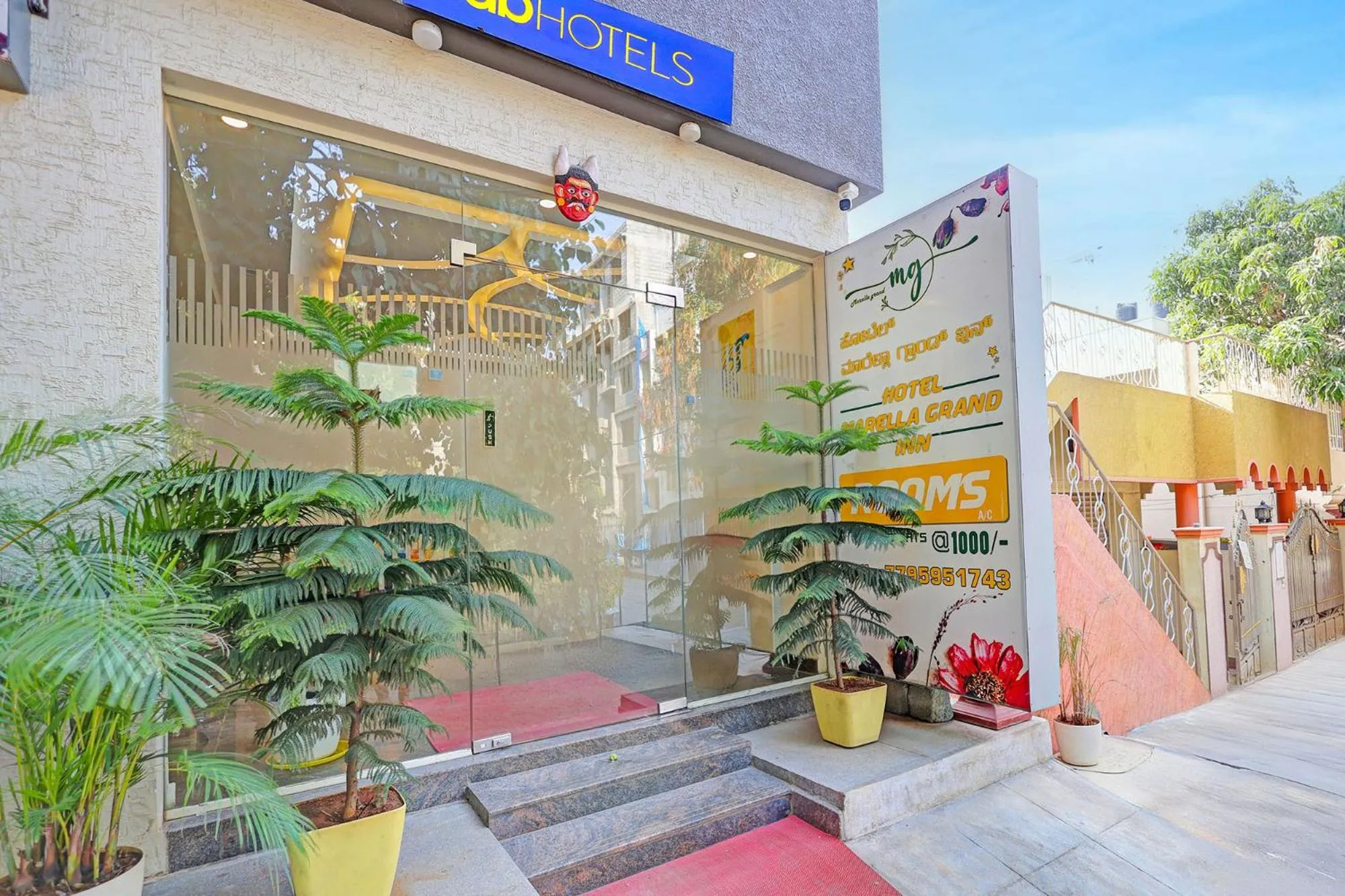 Facade/entrance in FabHotel Marella Grand Inn