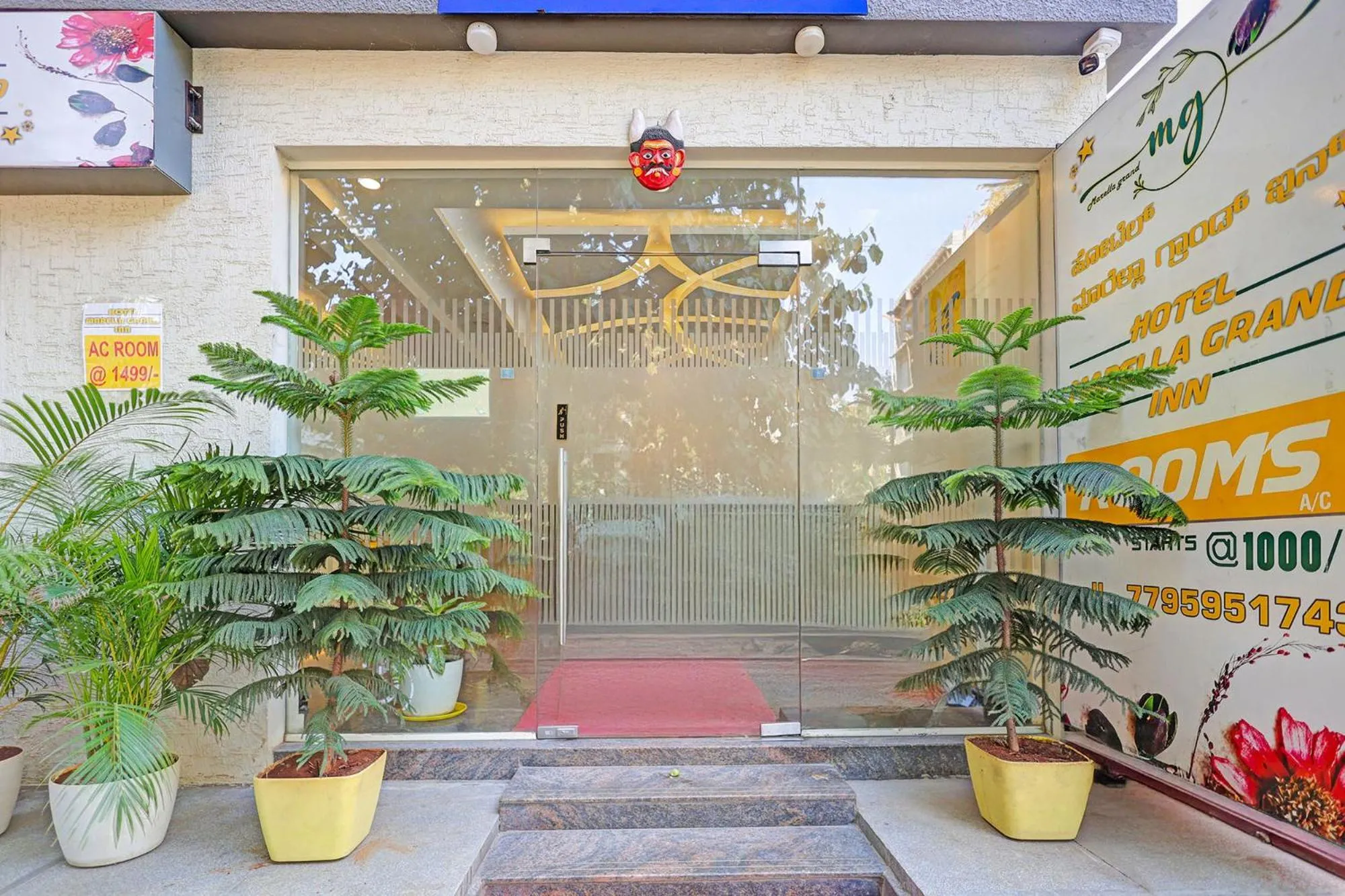 Facade/entrance in FabHotel Marella Grand Inn
