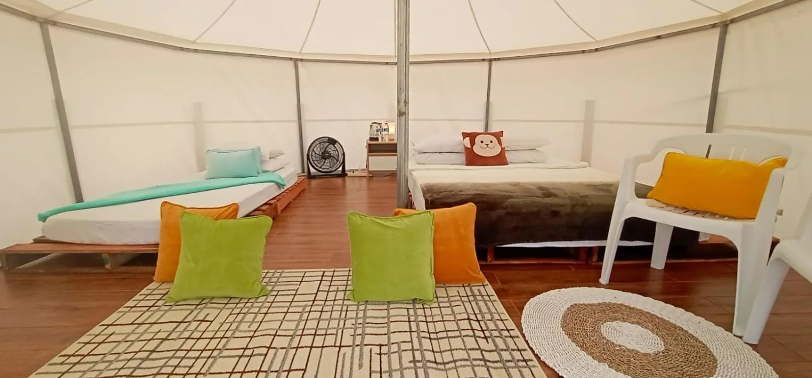 Bed in Viovio Beach & Resort