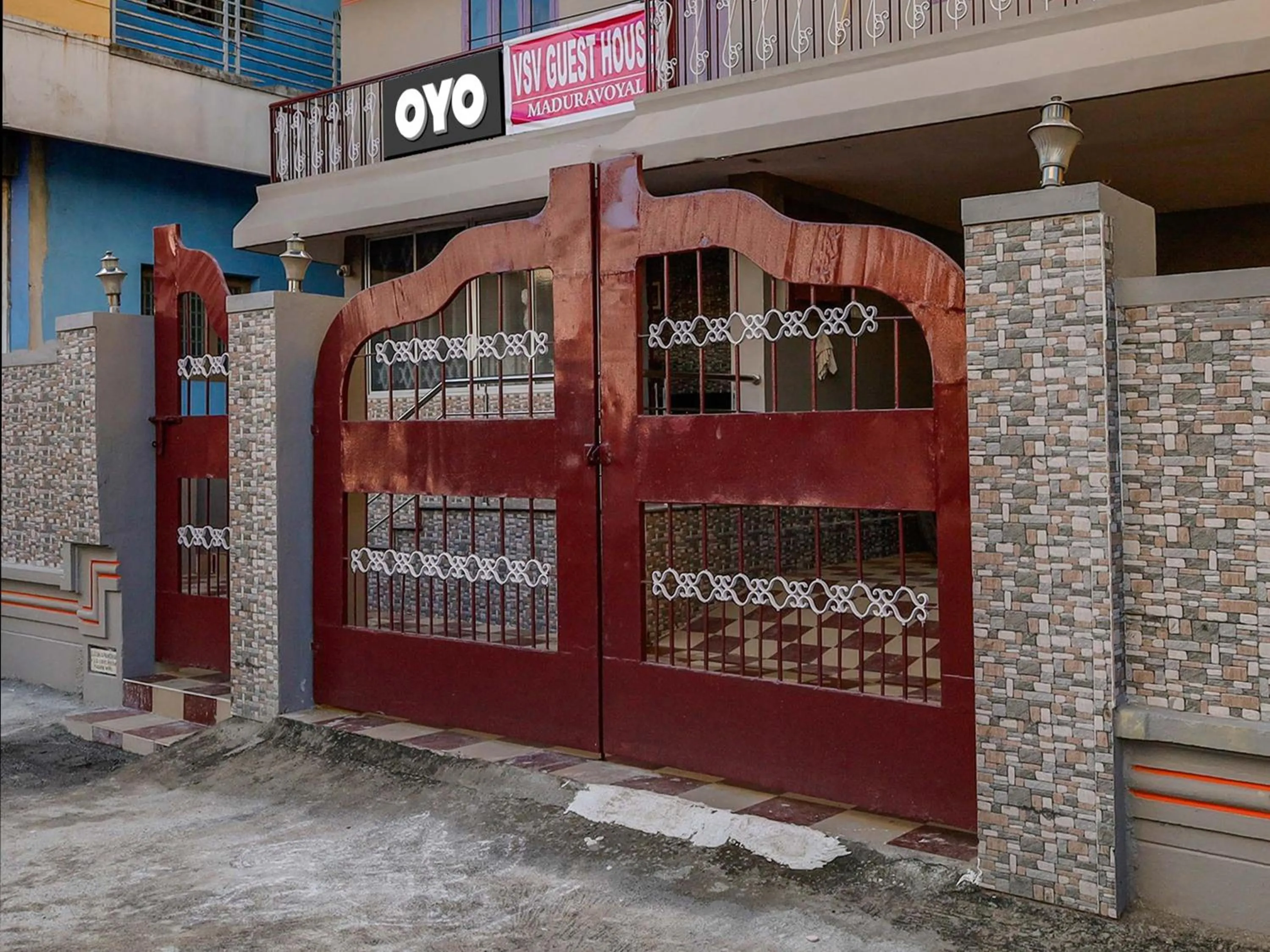 Facade/entrance in Super Hotel O Vsv Guest House Maduravoyal