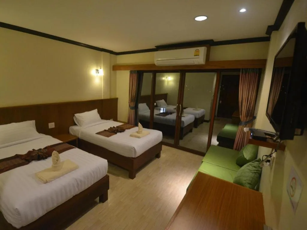 Bed in The Green Hotel