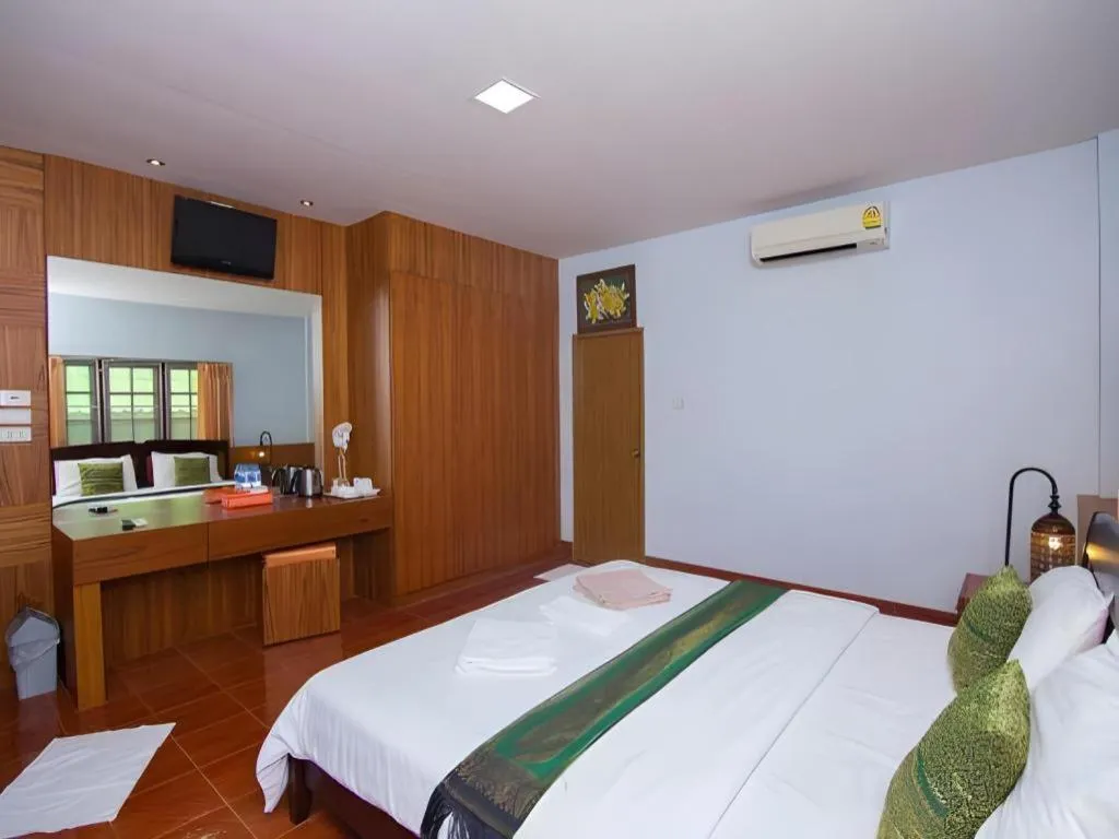 Bed in The Green Hotel