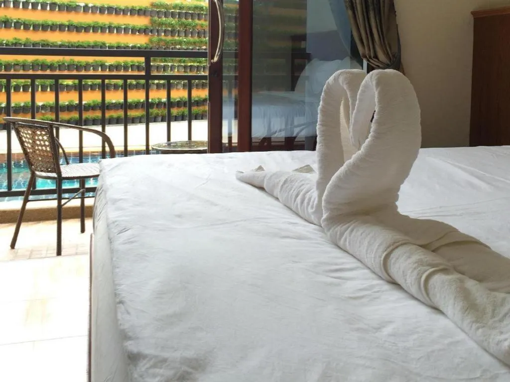 Bed in The Green Hotel