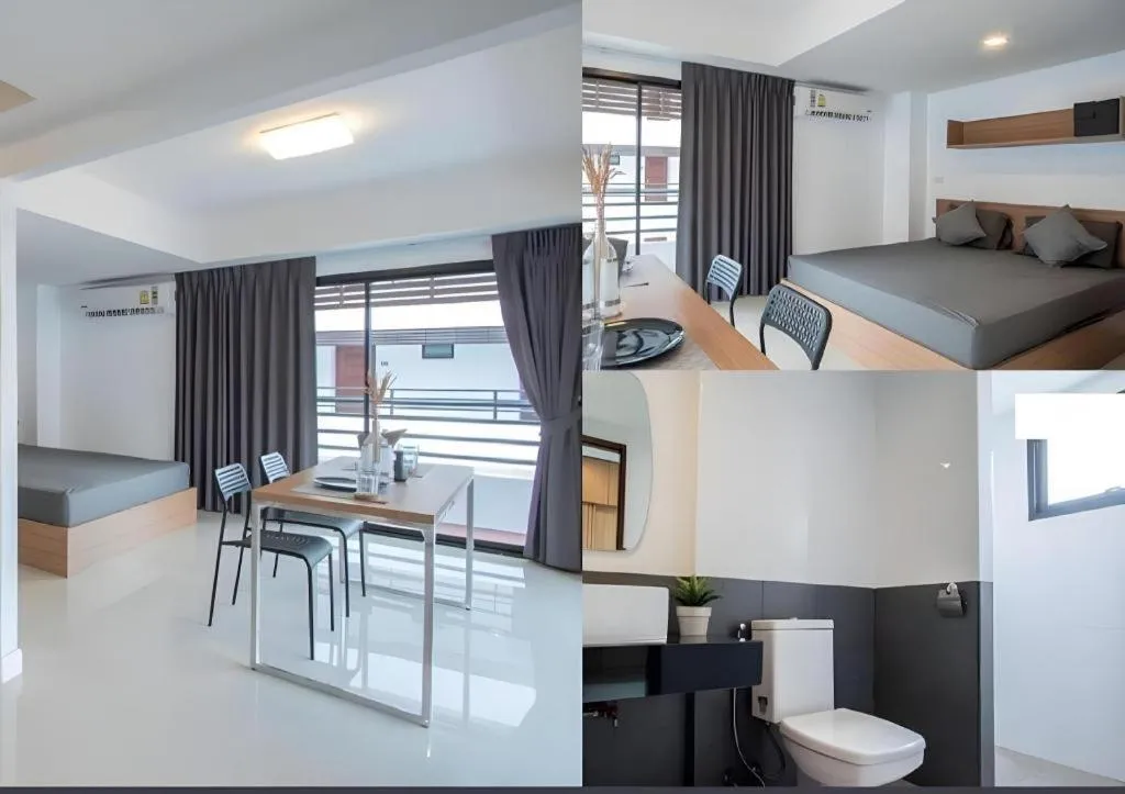 Bed in Seabreeze Bangsaen