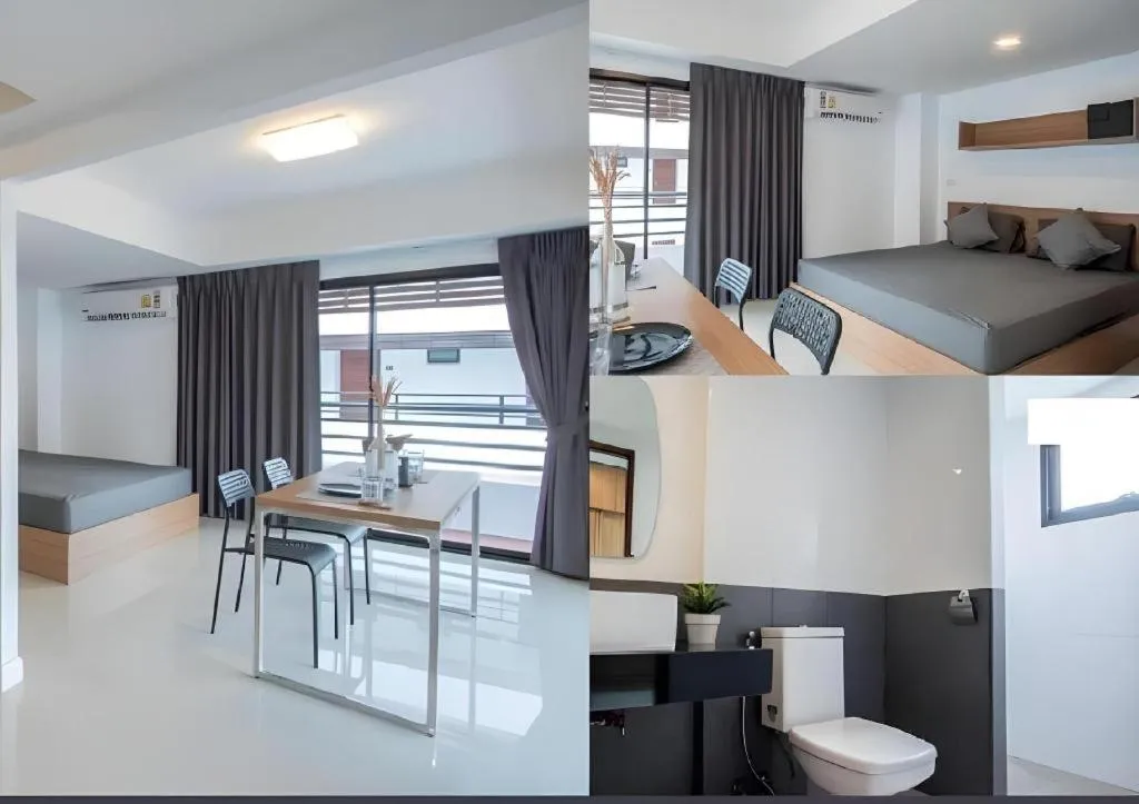 Bed in Seabreeze Bangsaen