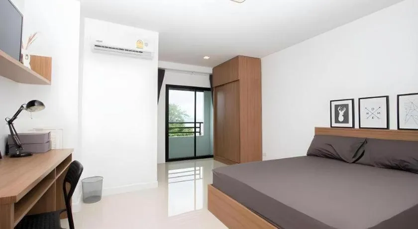 Bed in Seabreeze Bangsaen