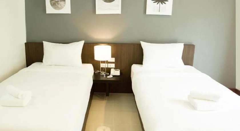 Bed in B2 Hat Yai Rat Uthit Boutique & Budget Hotel