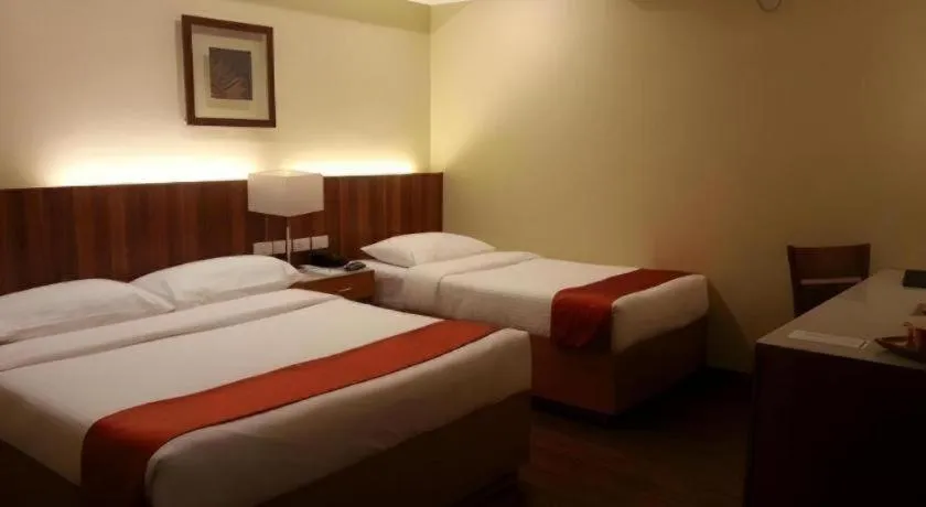 Bed in Hotel Veniz Legarda