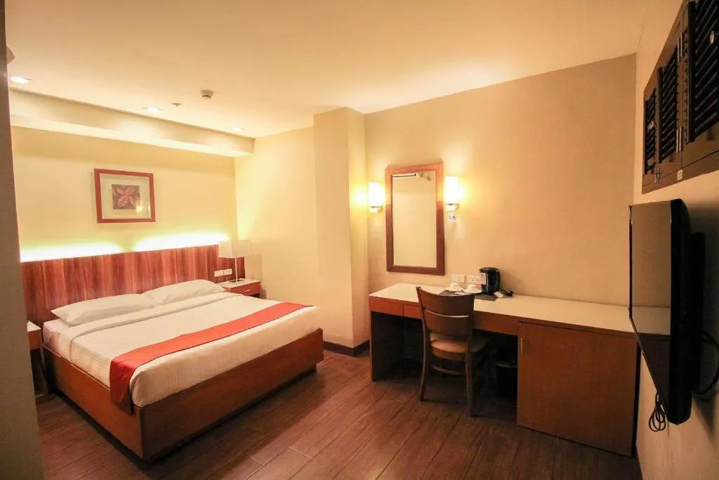 Bed in Hotel Veniz Legarda