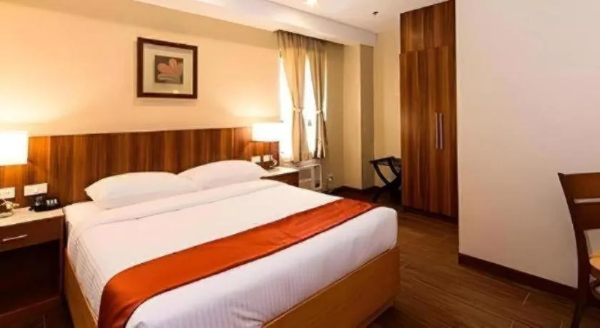 Bed in Hotel Veniz Legarda