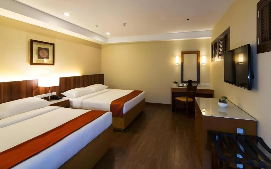 Bed in Hotel Veniz Legarda