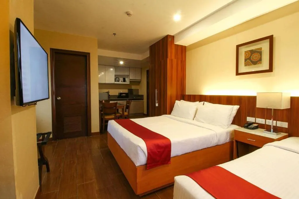 Bed in Hotel Veniz Legarda